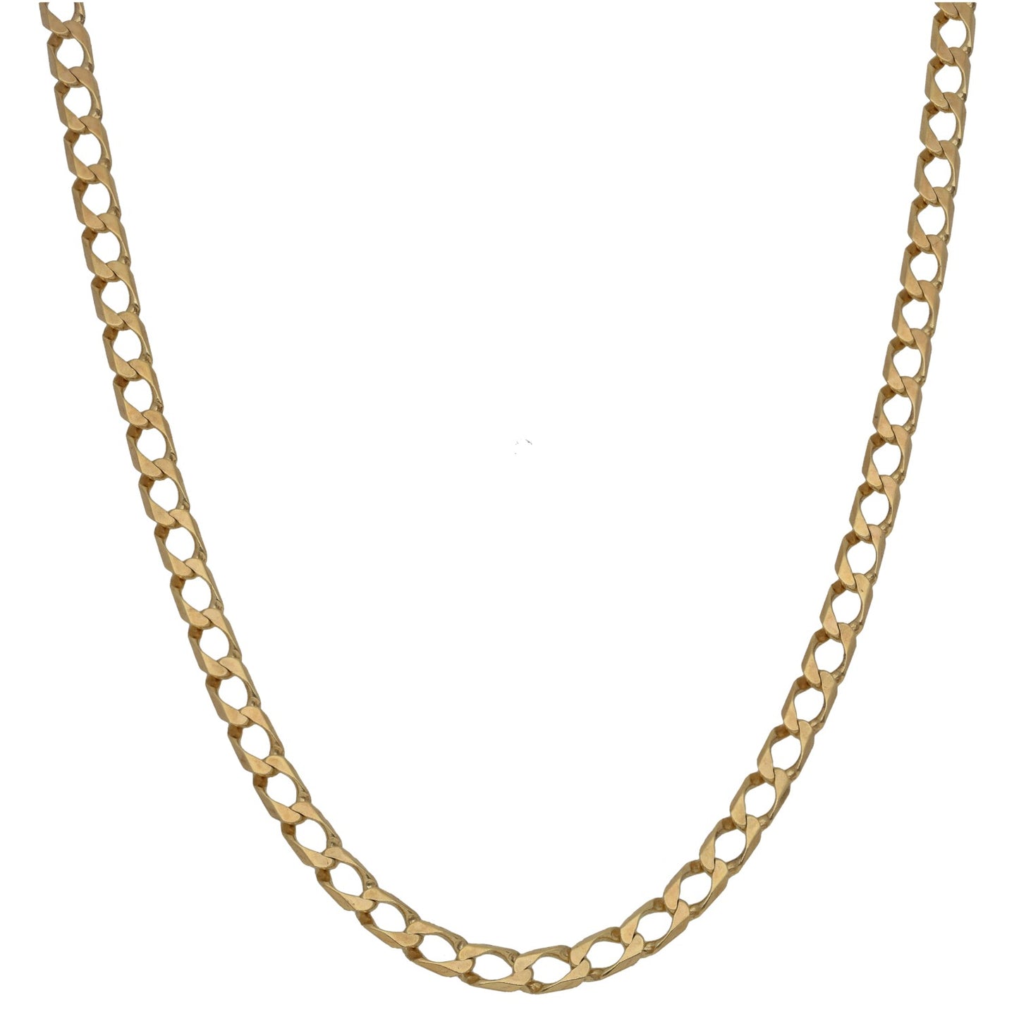 9ct Gold Curb Chain 24"