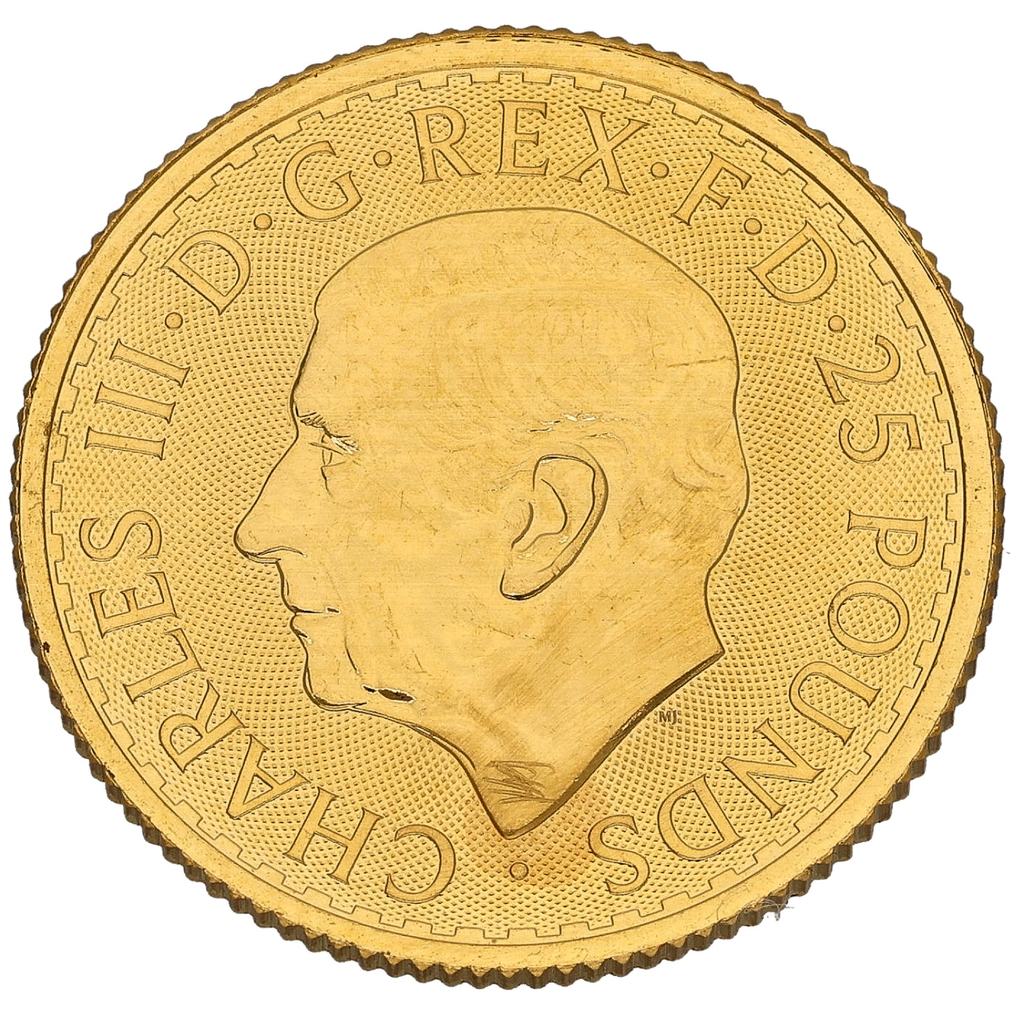 24ct Gold King Charles III 1/4 OZ Britannia Coin 2025