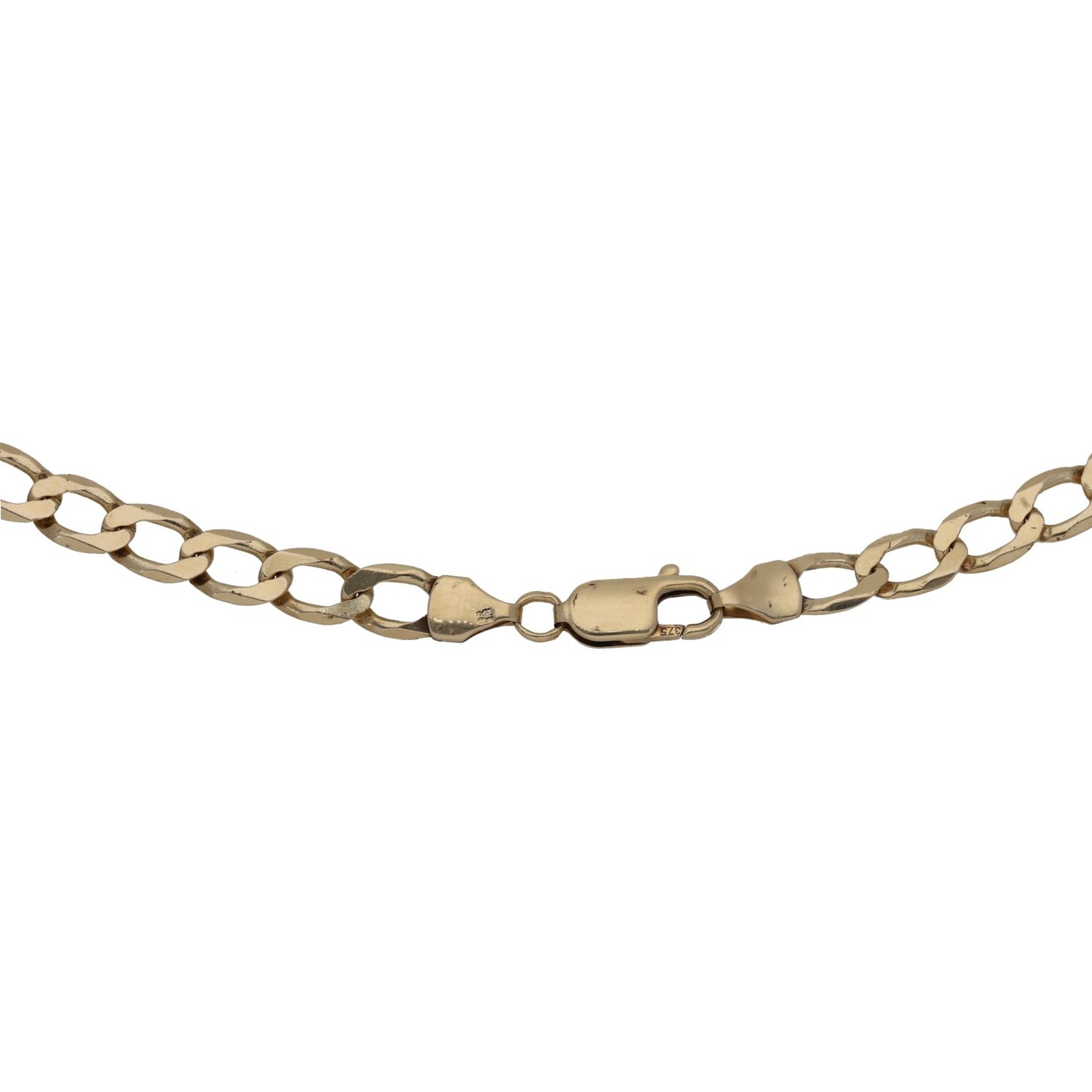 9ct Gold Curb Chain 24"