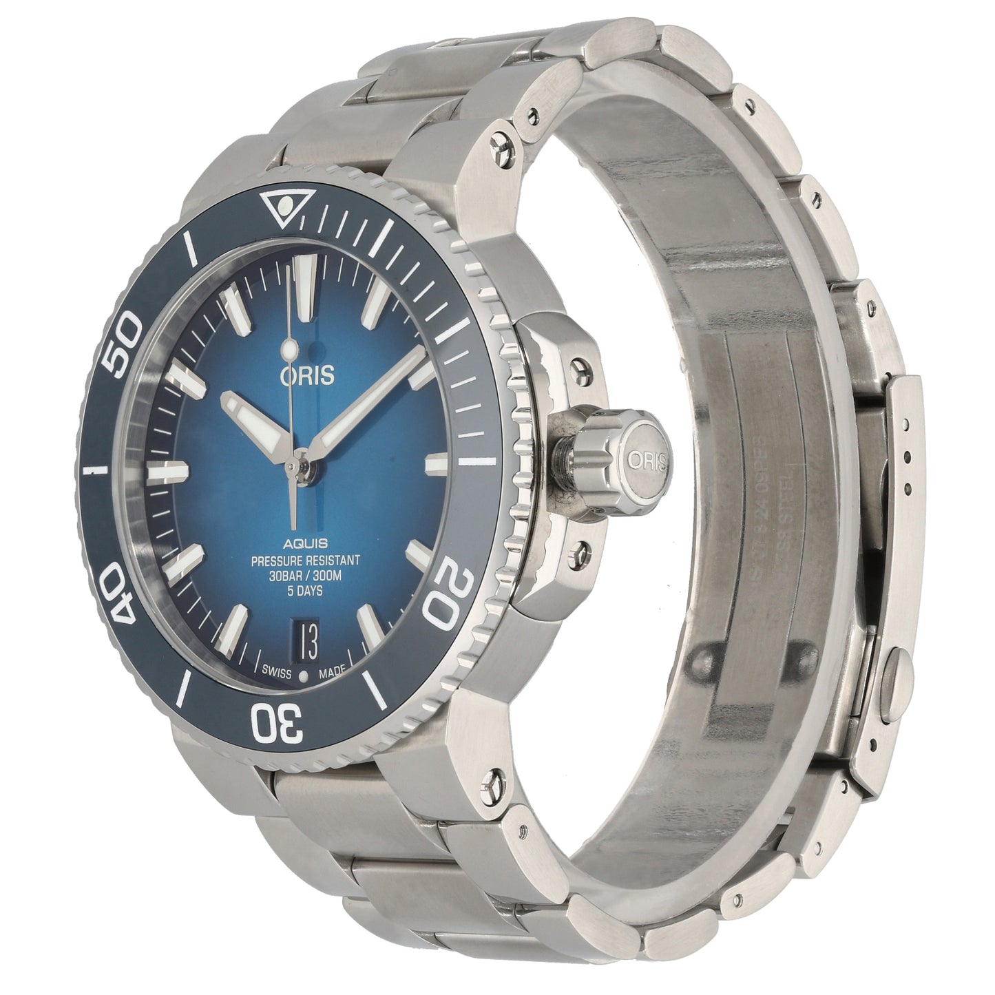 Oris Aquis 7763 43mm Stainless Steel Watch