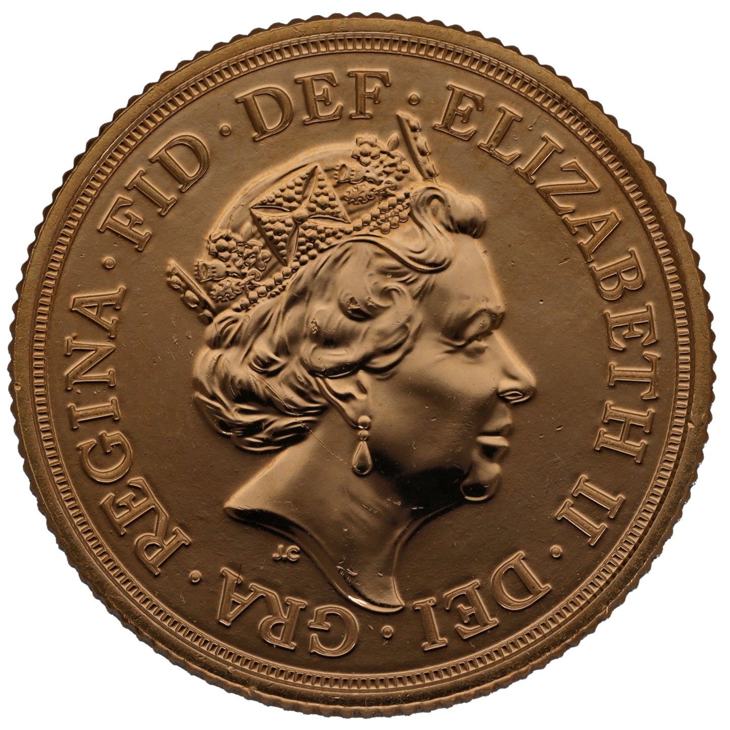 22ct Gold Queen Elizabeth II Full Sovereign Coin 2020