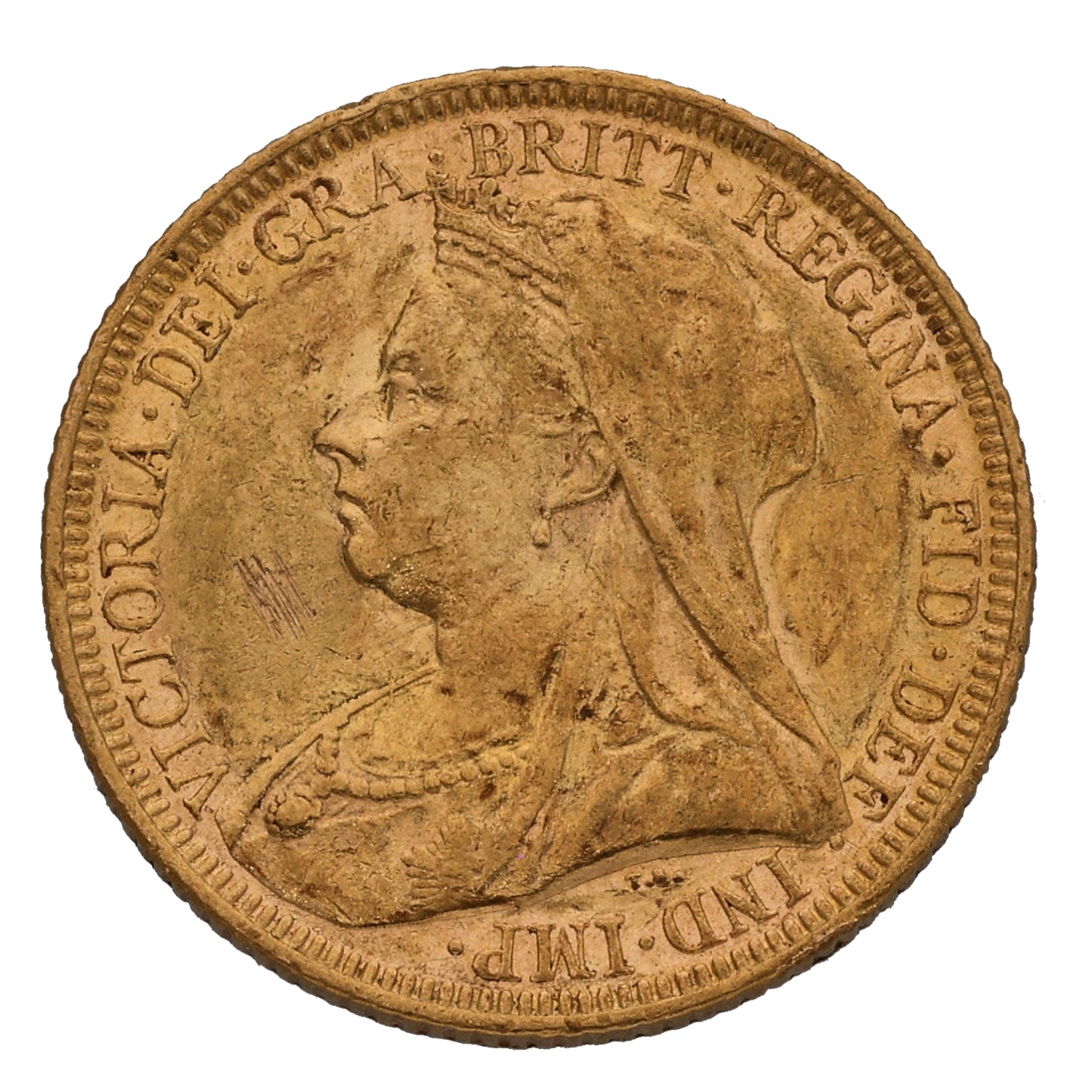 22ct Gold Queen Victoria Full Sovereign Coin 1894