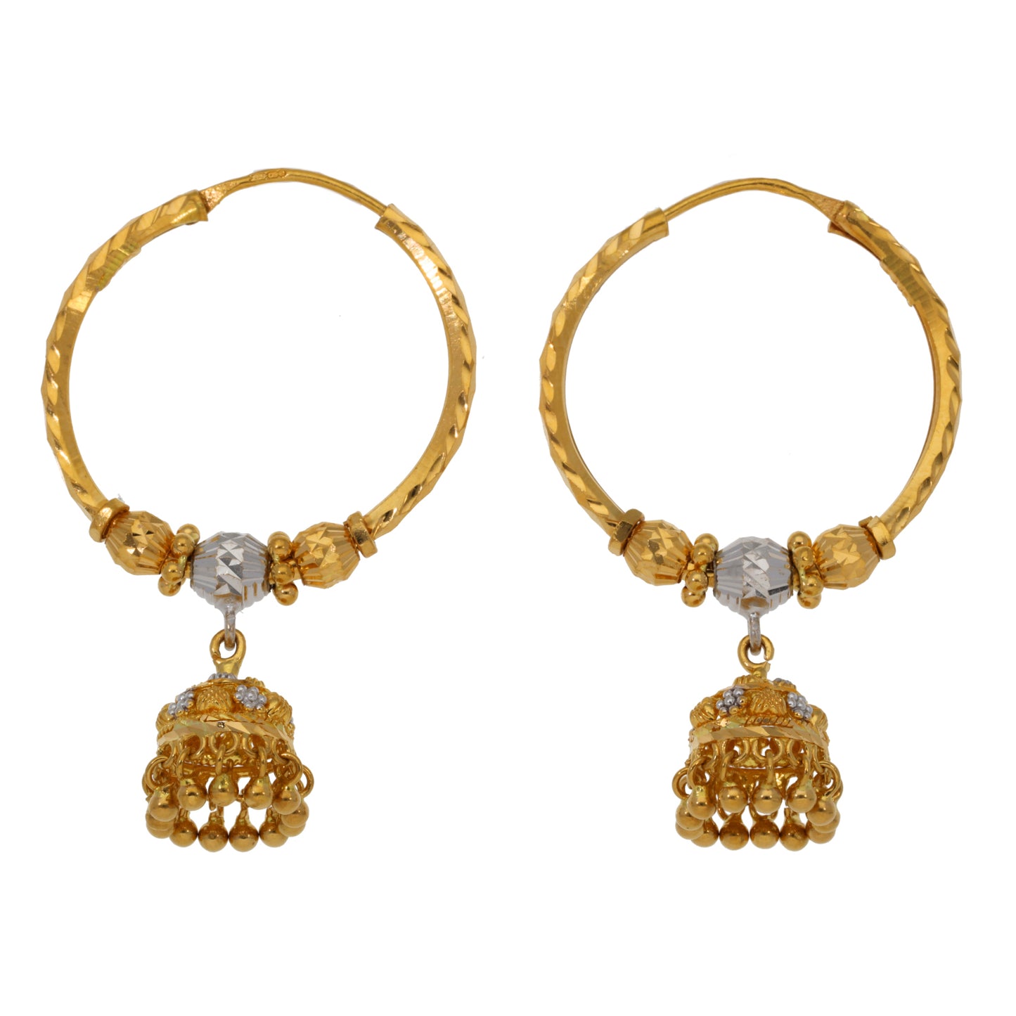 22ct Gold Hoop Earrings