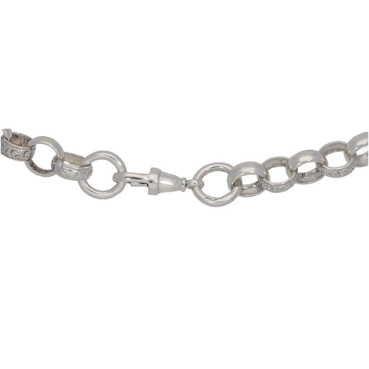 Sterling Silver Belcher Chain 22"