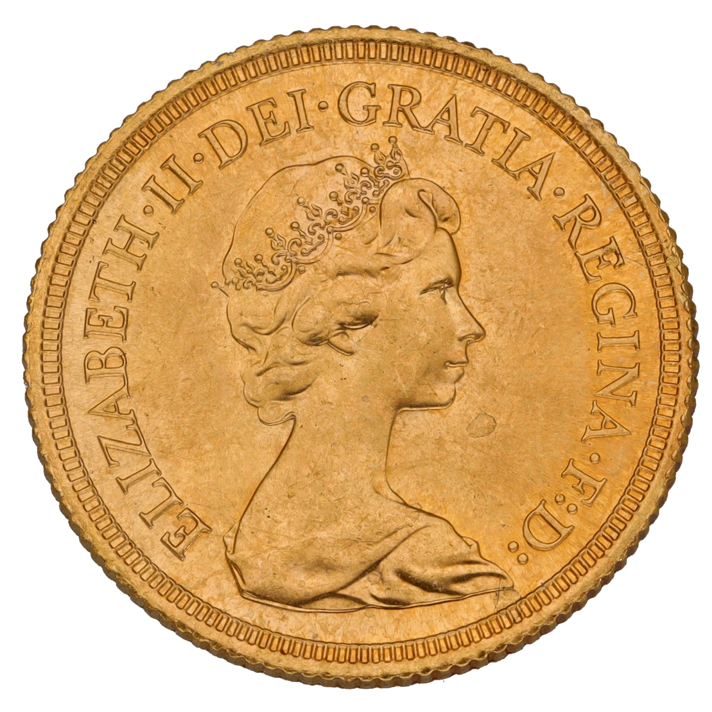 22ct Gold Queen Elizabeth II Full Sovereign Coin 1979