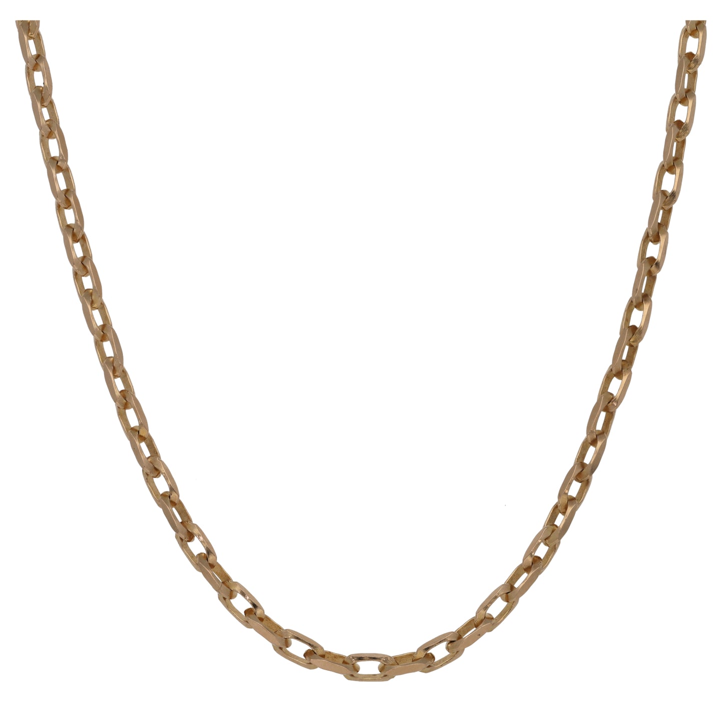 9ct Gold Belcher Chain 20"