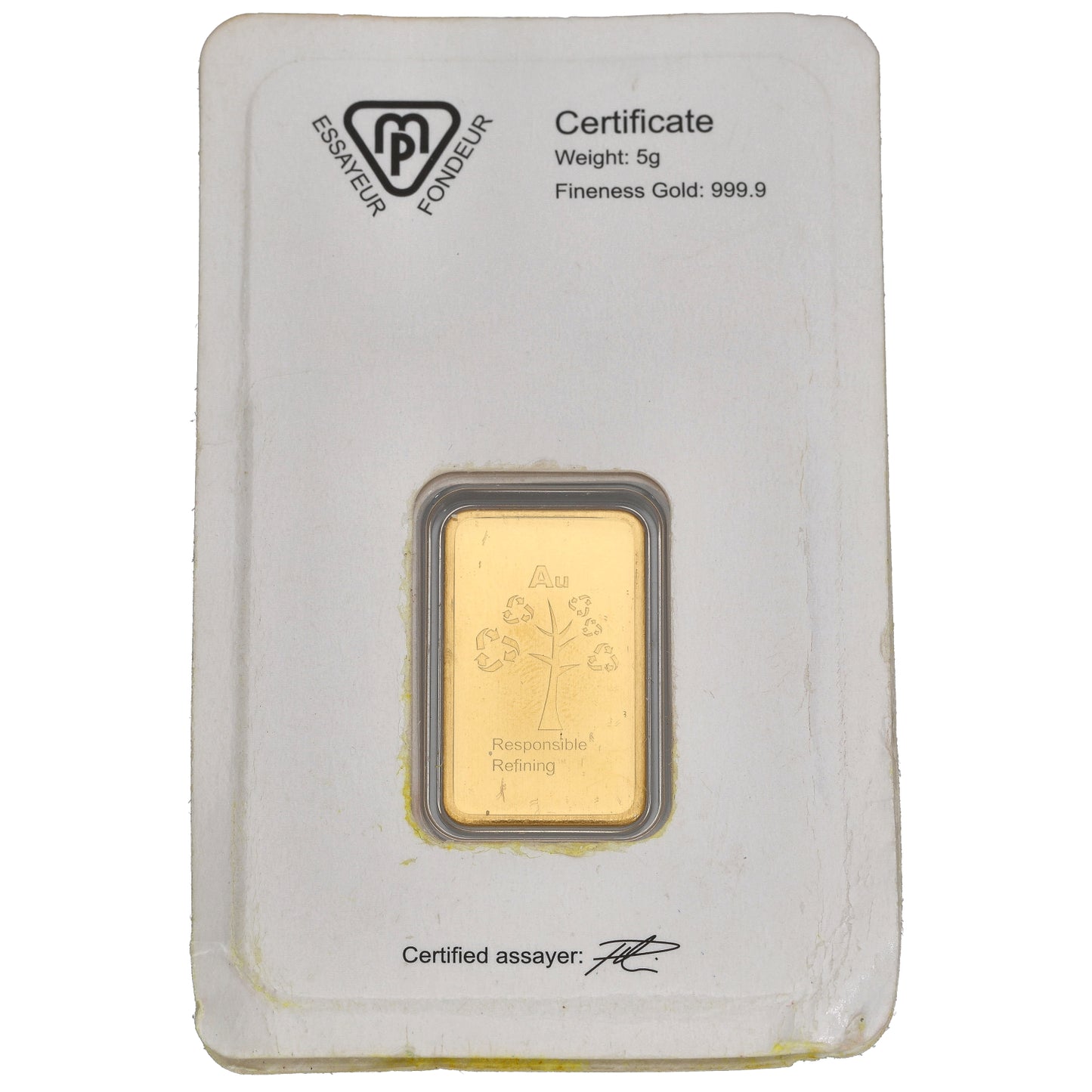 24ct 5g Gold Bar