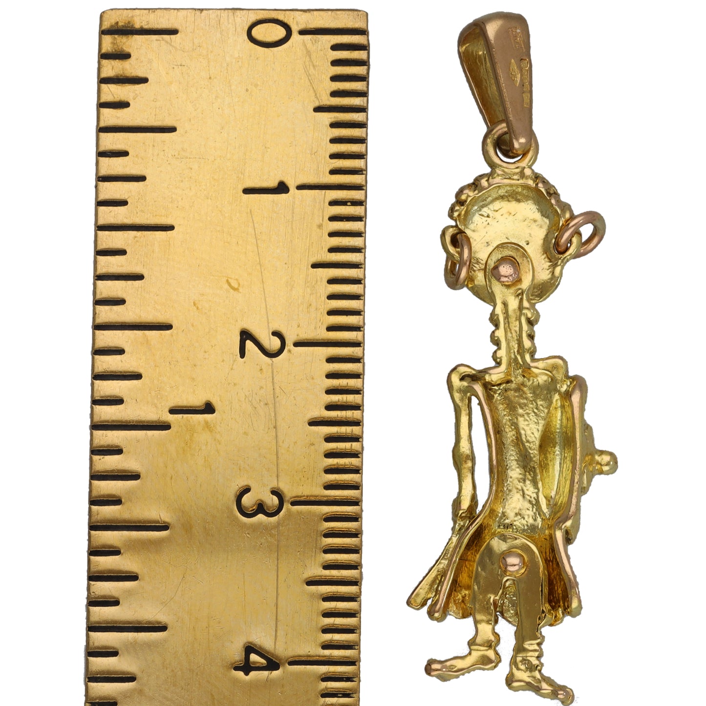 9ct Gold Character Pendant