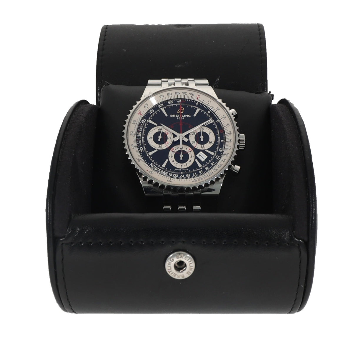 Breitling Montbrillant A23351 47mm Stainless Steel Watch