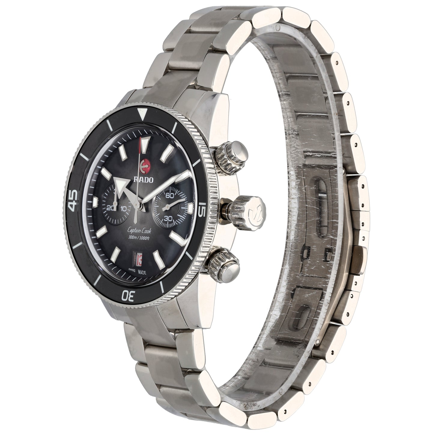 Rado Captain Cook 801.6145.3 43mm Stainless Steel Watch