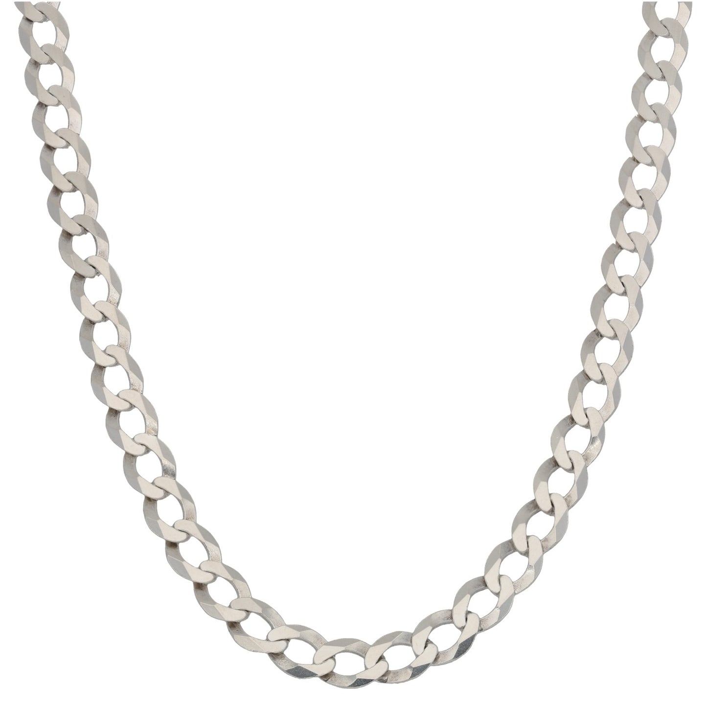 Sterling Silver Curb Chain 20"