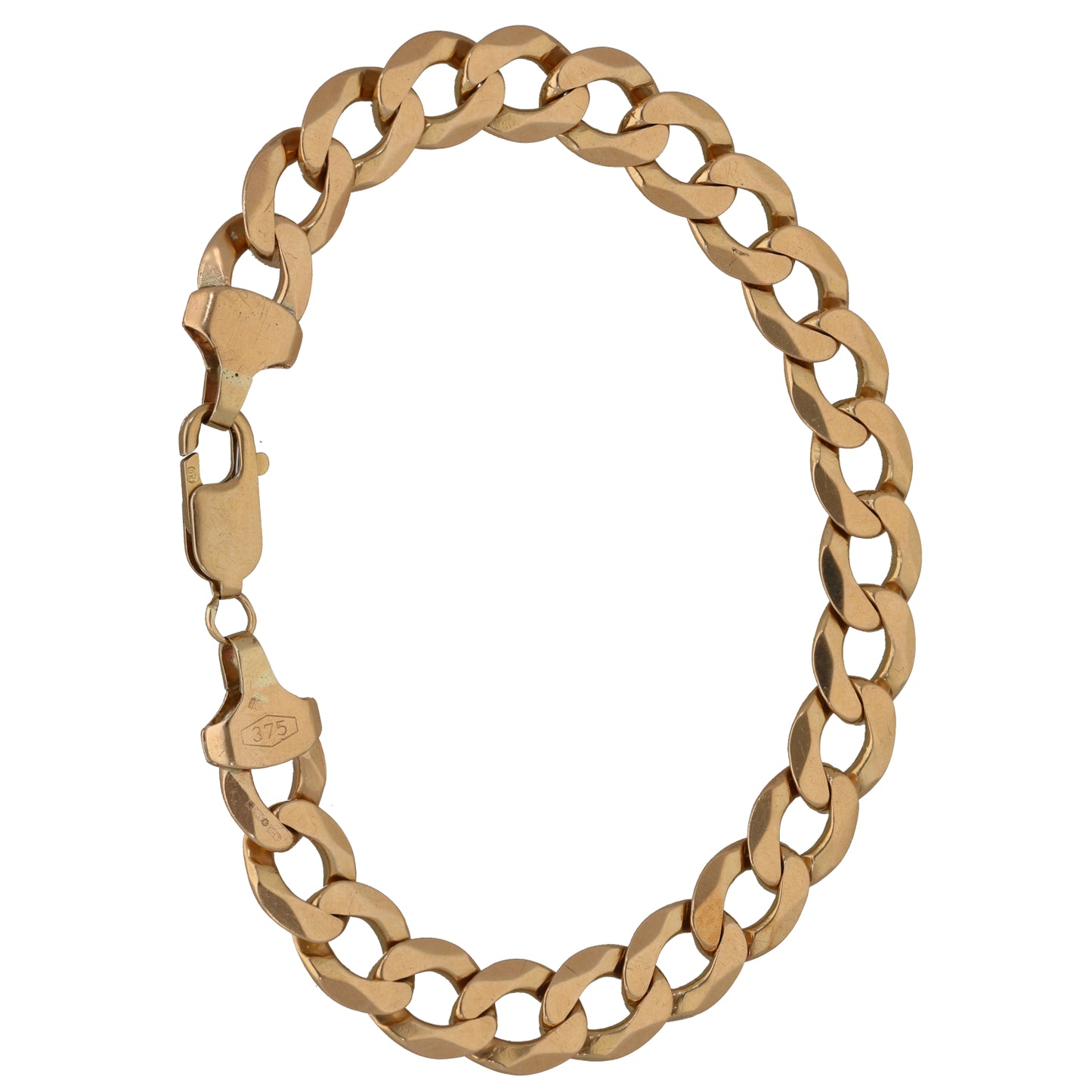 9ct Gold Curb Bracelet