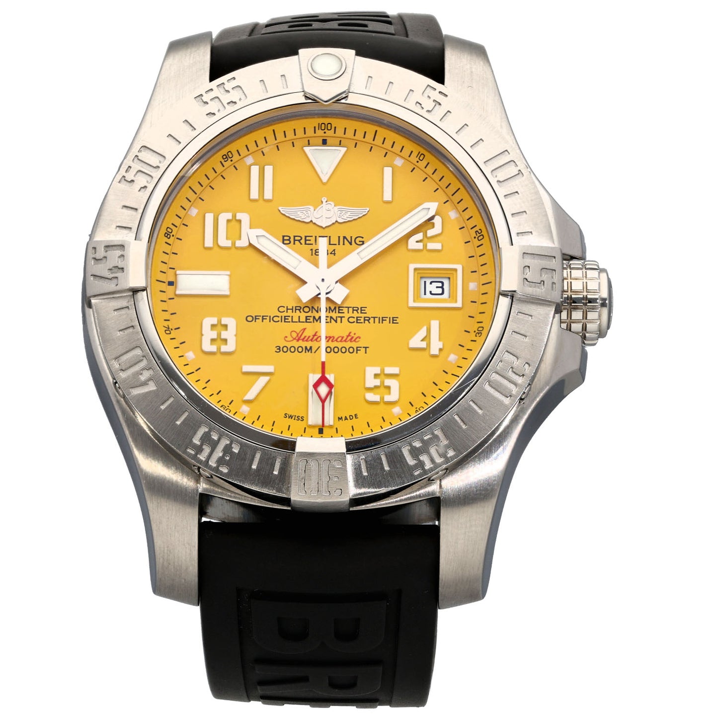 Breitling Avenger II Seawolf A17331 45mm Stainless Steel Watch