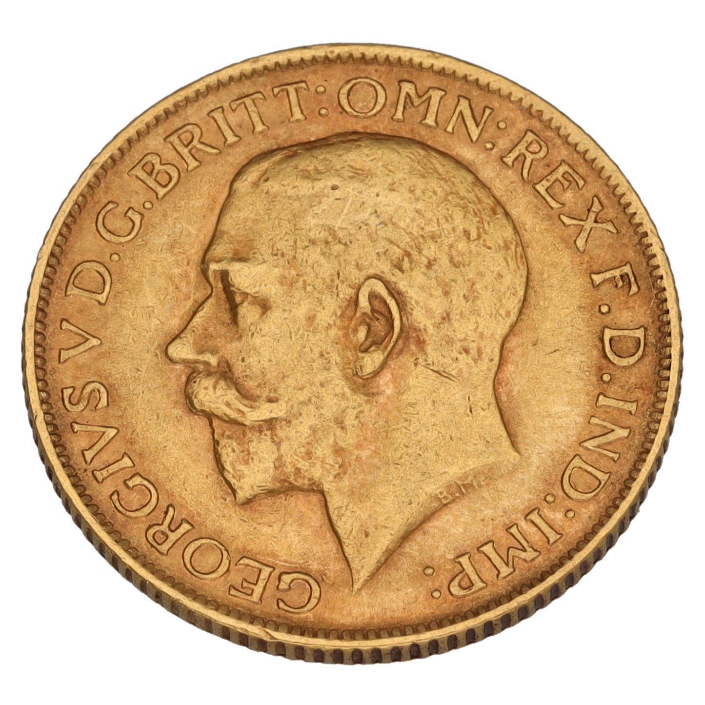 22ct Gold King George V Full Sovereign Coin 1912
