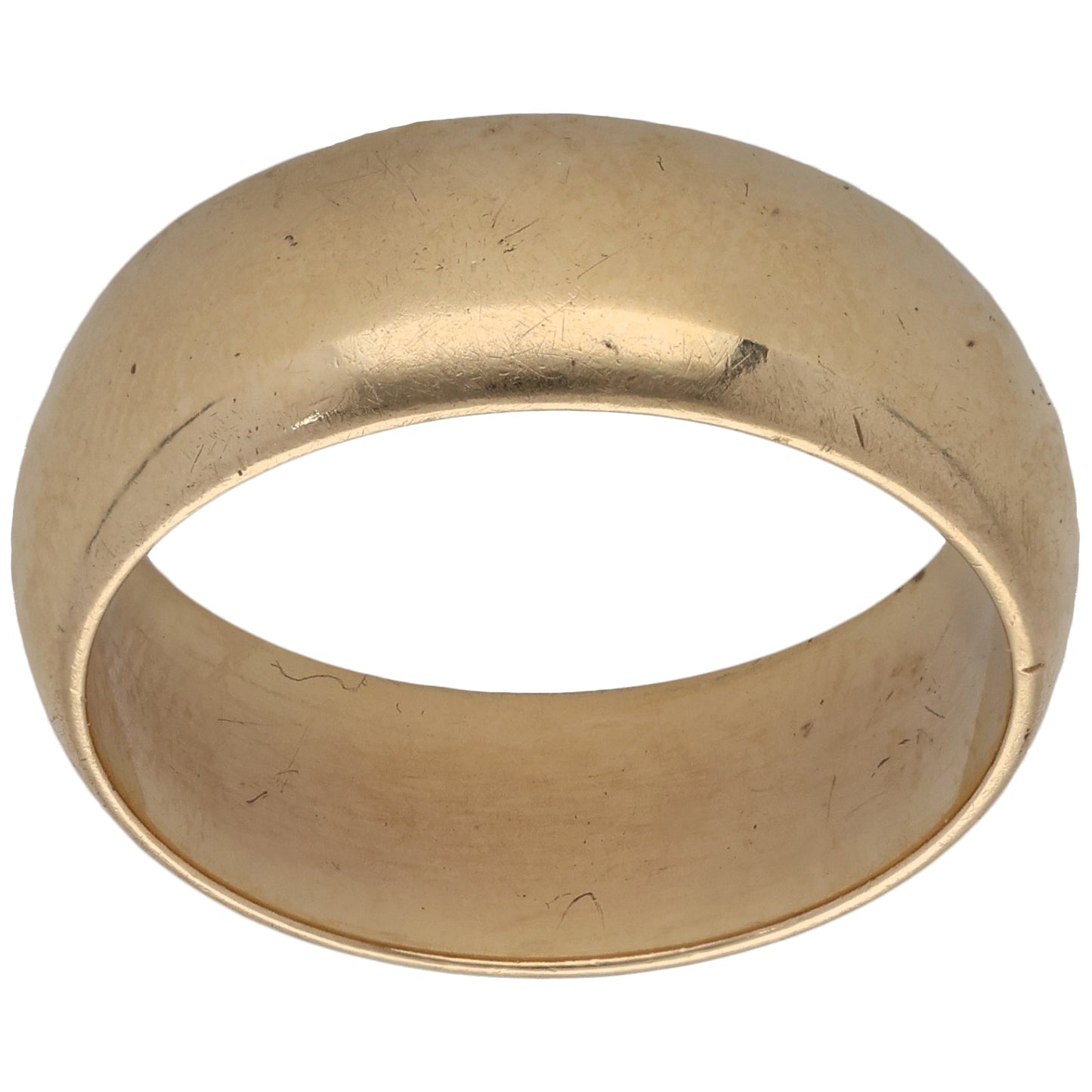 9ct Gold Plain Wedding Ring Size U