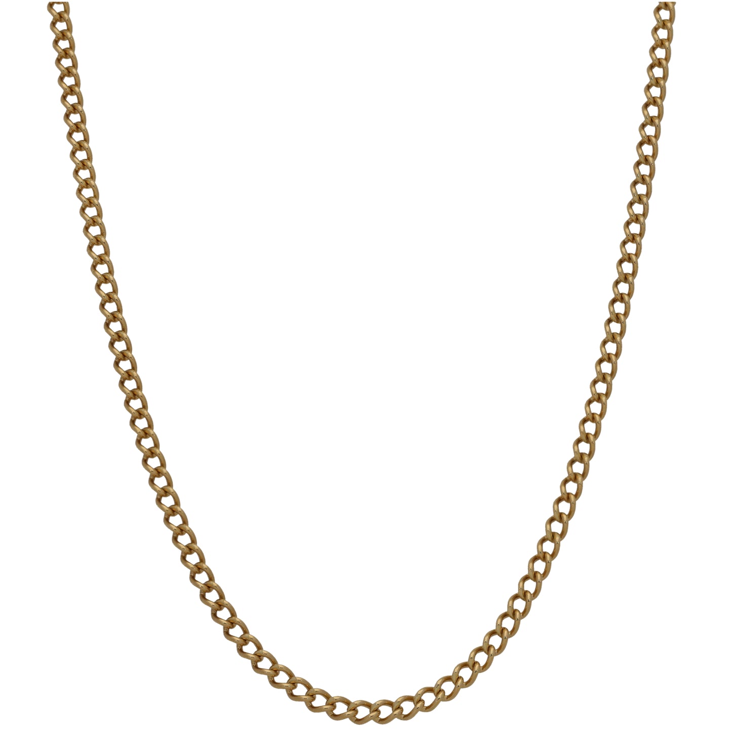 9ct Gold Curb Chain 30"