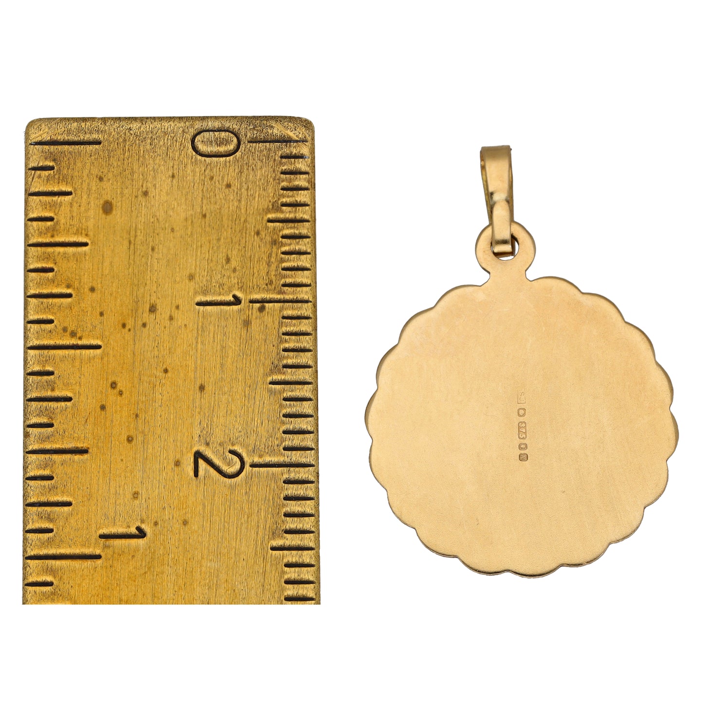 9ct Gold St Christopher Pendant