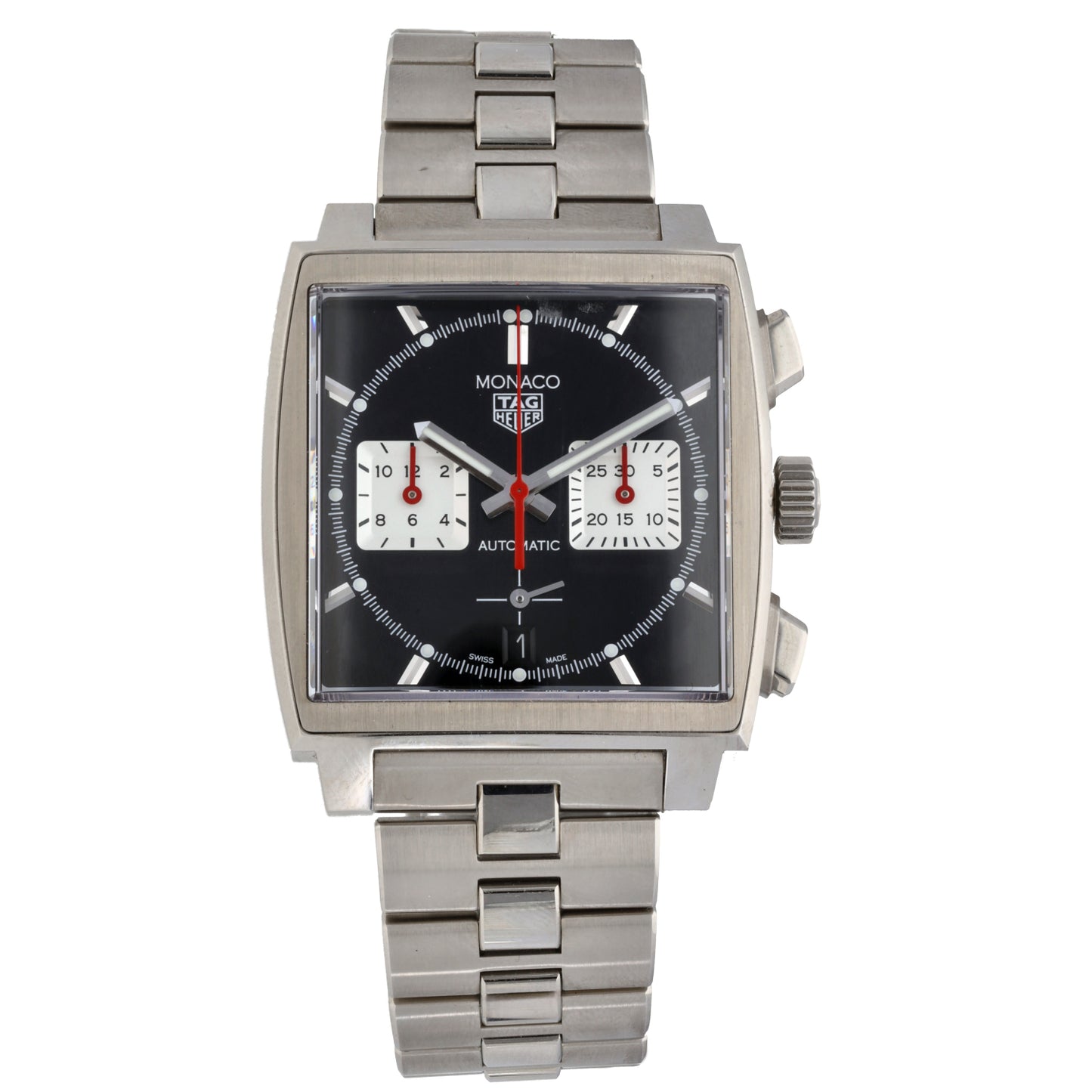 Tag Heuer Monaco CBL2113 39mm Stainless Steel Watch