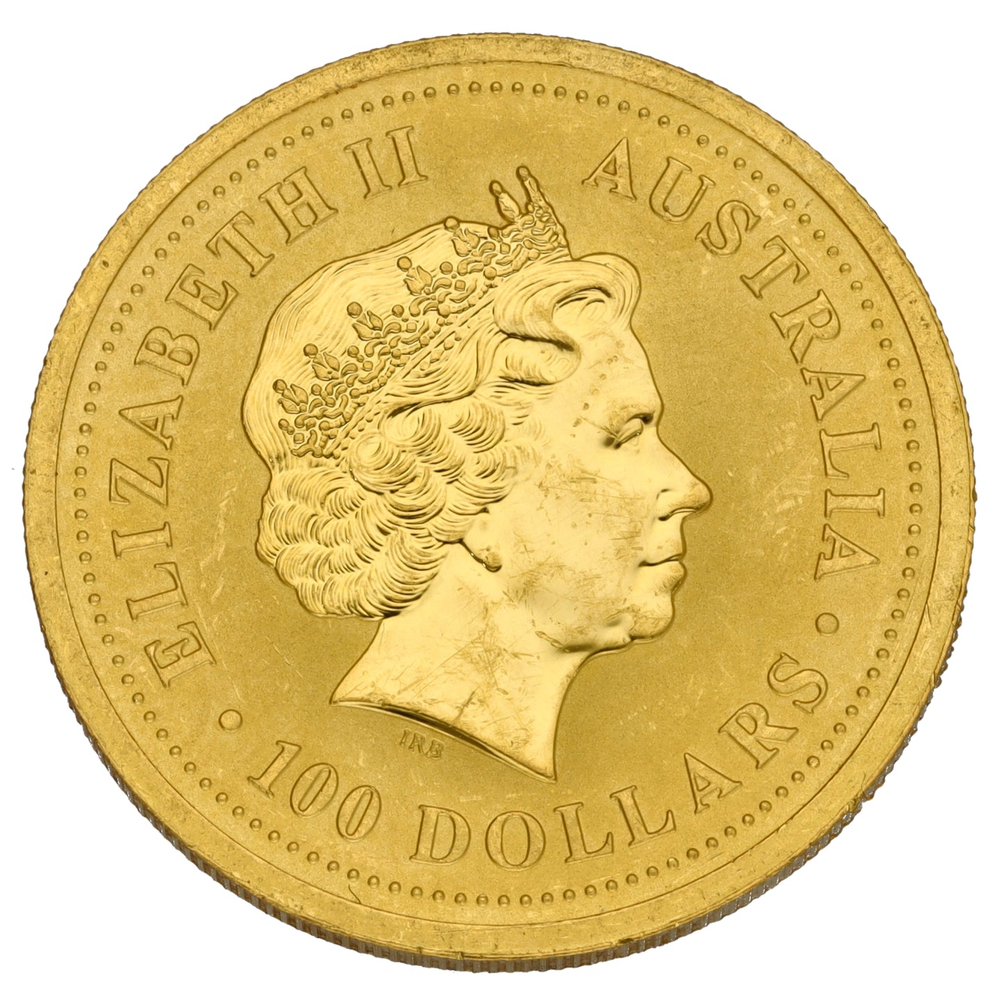 24ct Gold Year Of The Dog 1 OZ Coin 2006