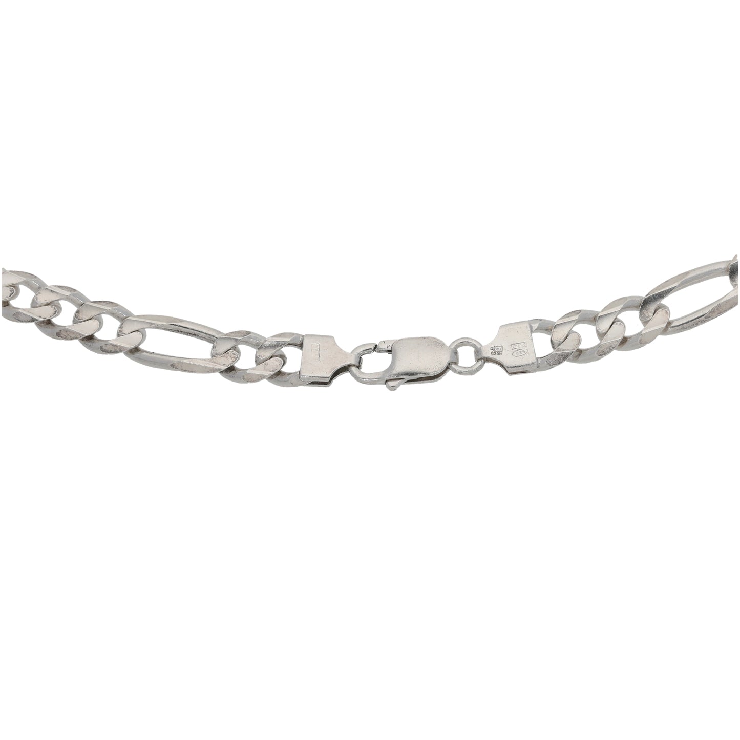 Sterling Silver Figaro Chain 20"
