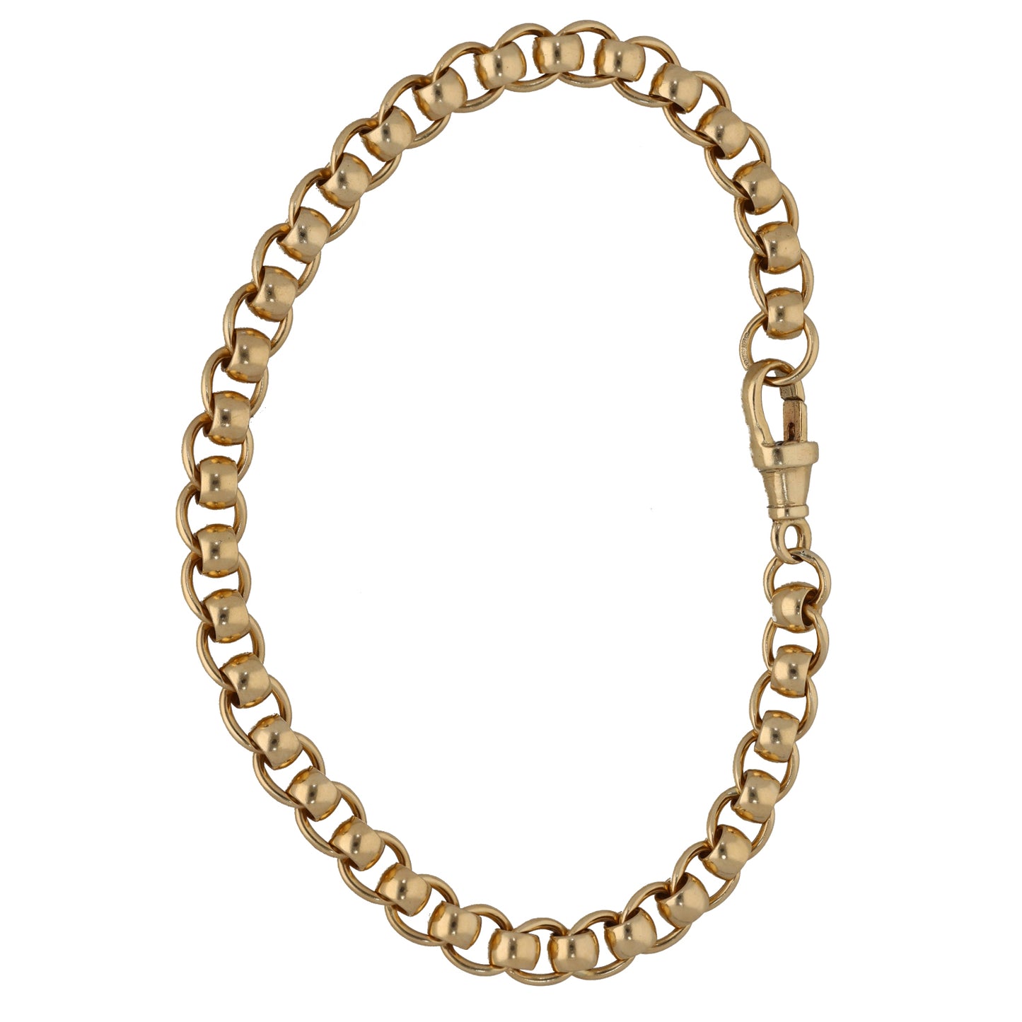 9ct Gold Belcher Bracelet