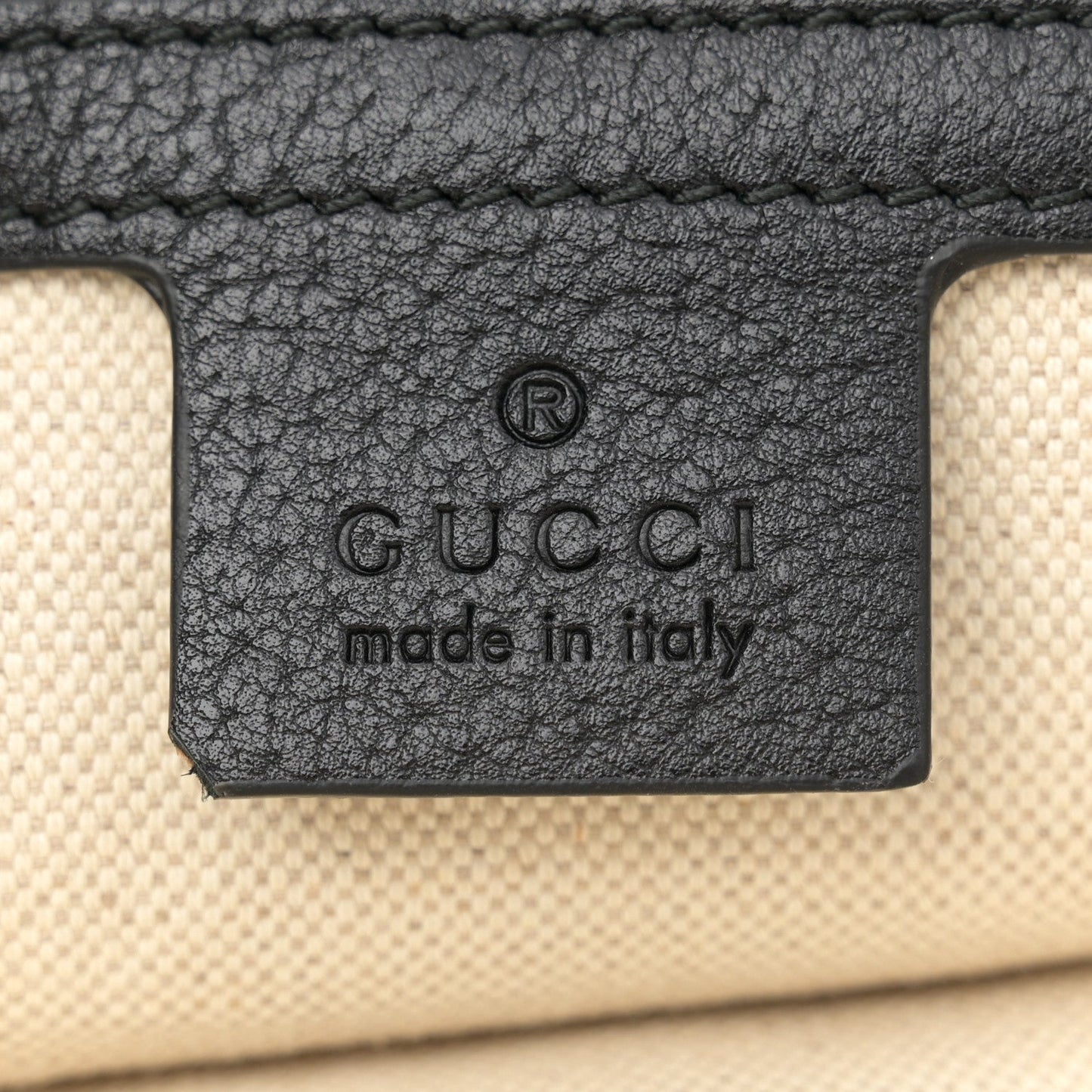 Gucci Ophidia Large Web Tote Velvet & Calfskin Leather Bag - Black