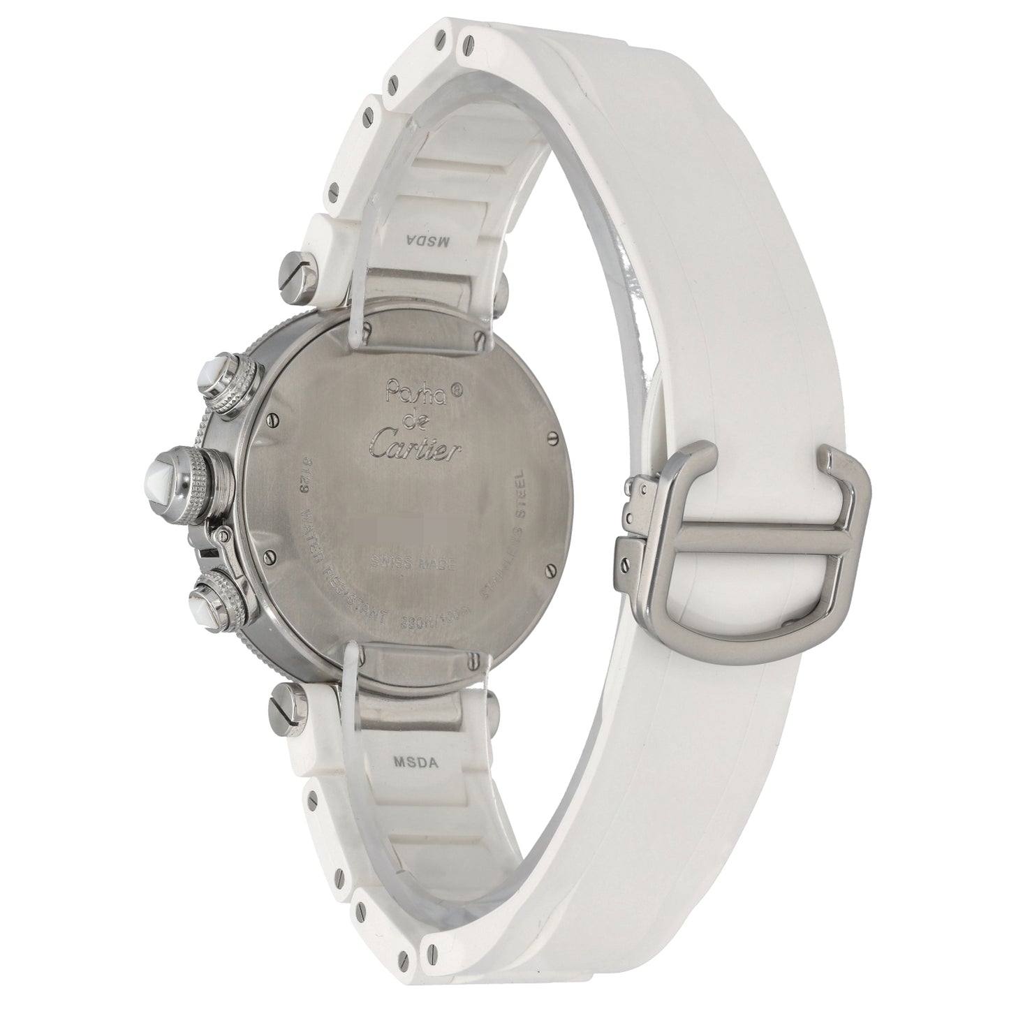 Cartier Pasha Seatimer 3129 37mm Stainless Steel Watch