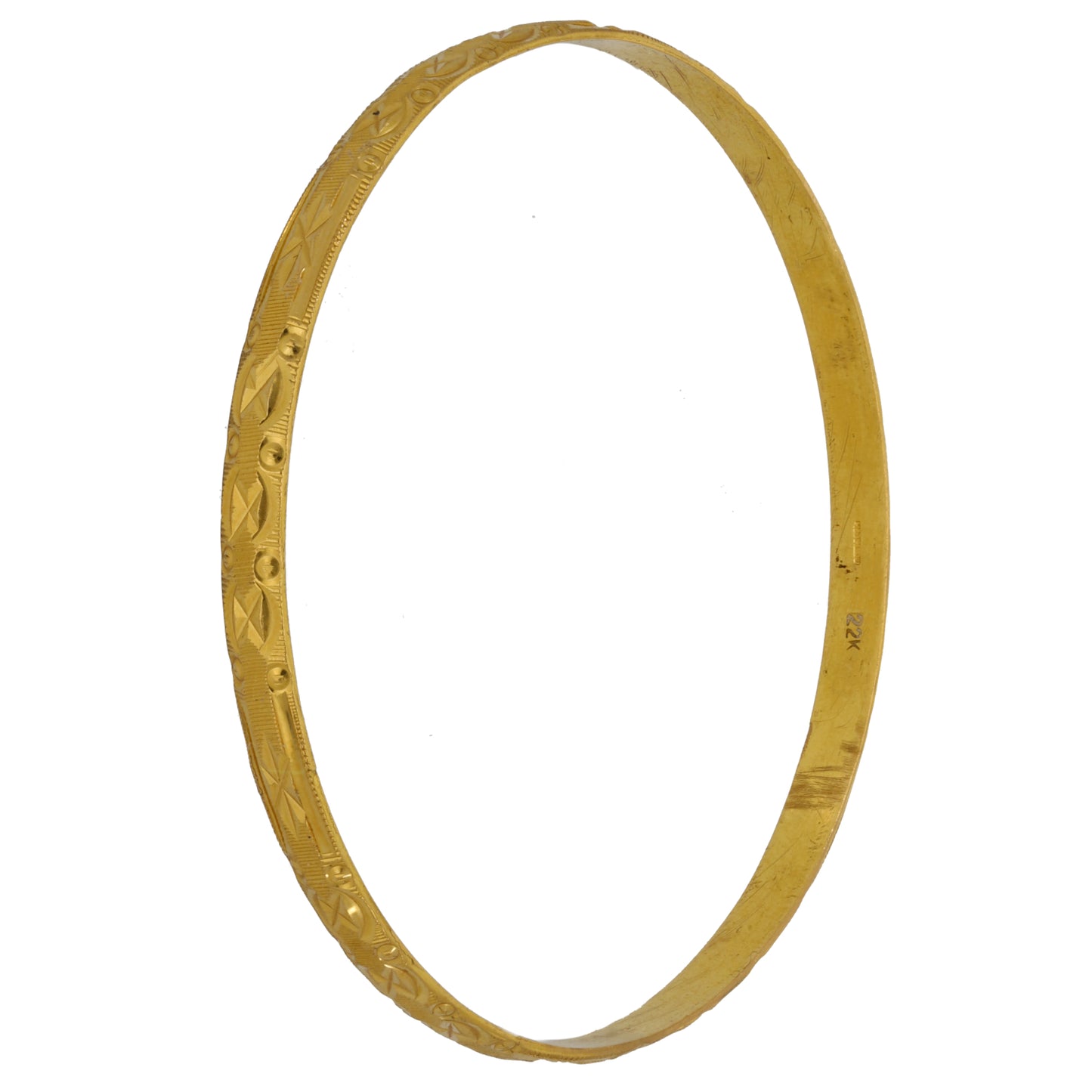 22ct Gold Alternative Bangle