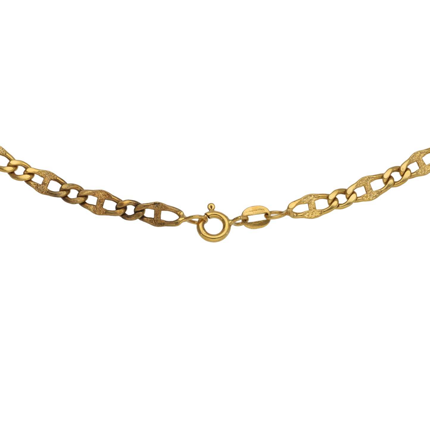 18ct Gold Anchor Chain 20"