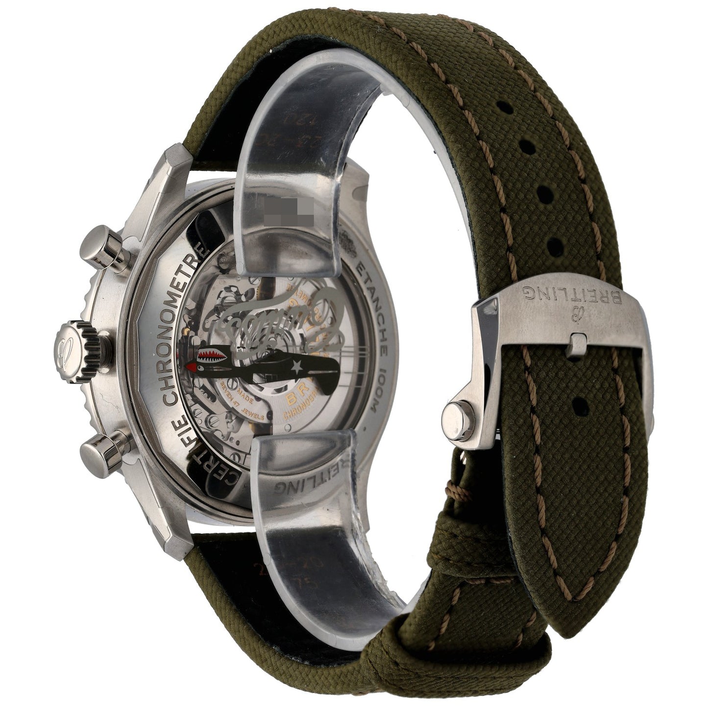 Breitling Aviator 8 AB0119 43mm Stainless Steel Watch