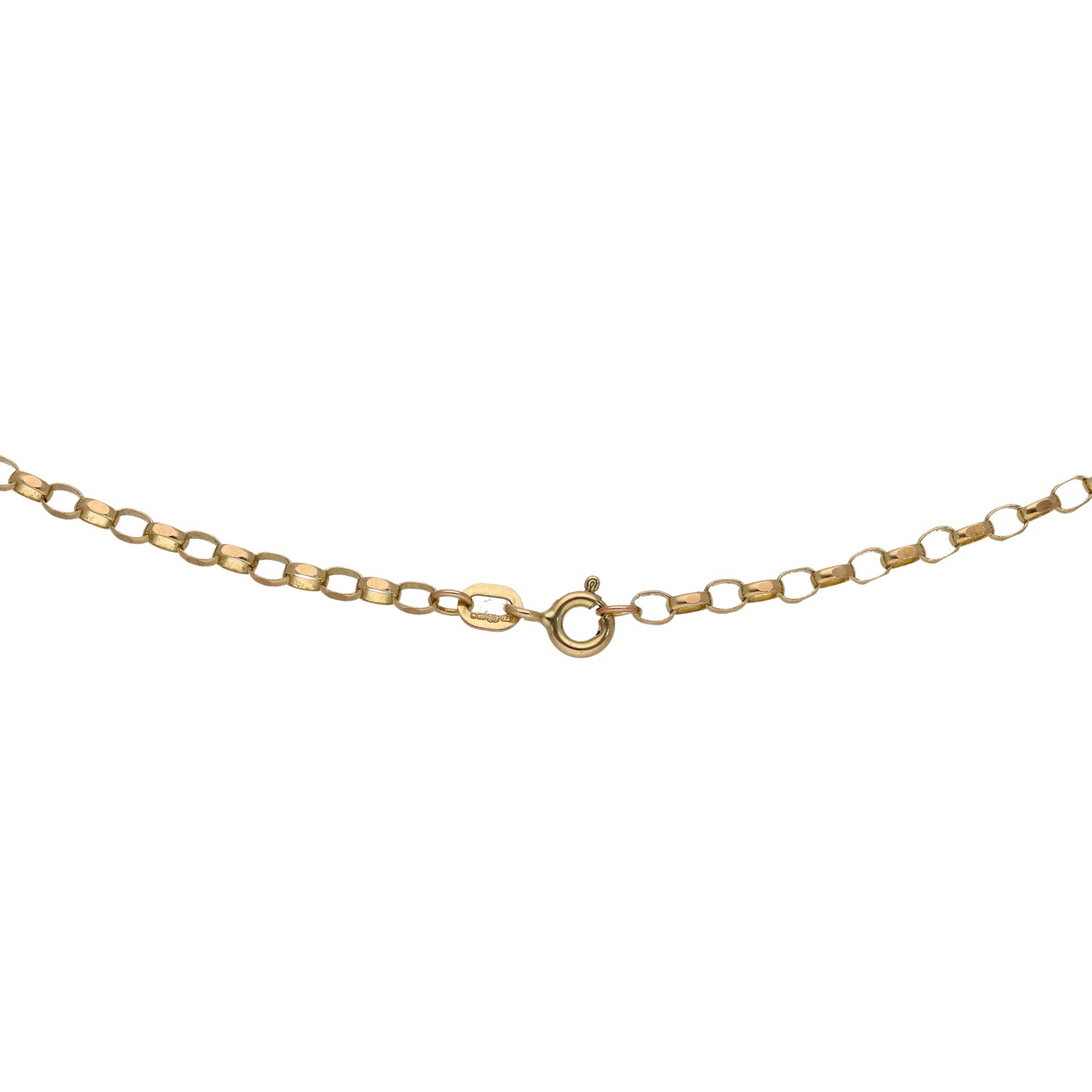 9ct Gold Belcher Chain 22"