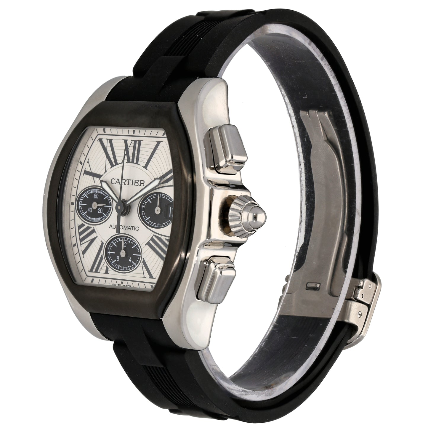 Cartier Roadster 3405 44mm Stainless Steel Watch
