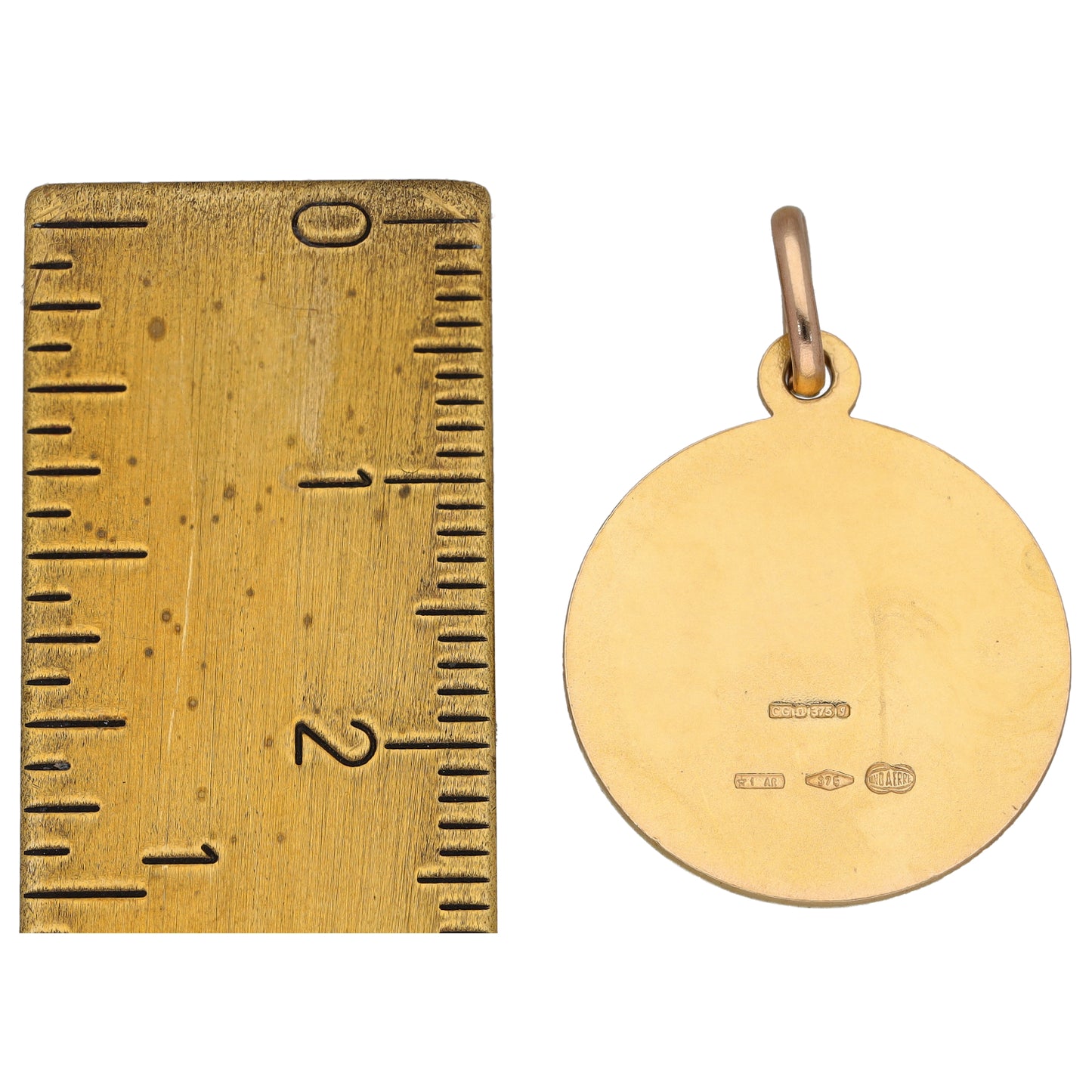 9ct Gold St Christopher Pendant