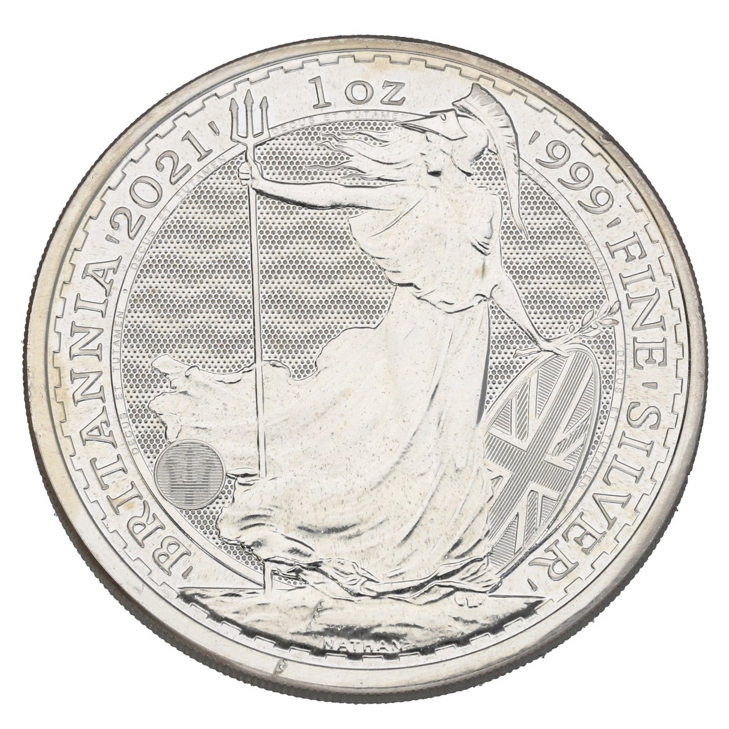 Fine Silver Queen Elizabeth II 1 OZ Britannia Coin 2021
