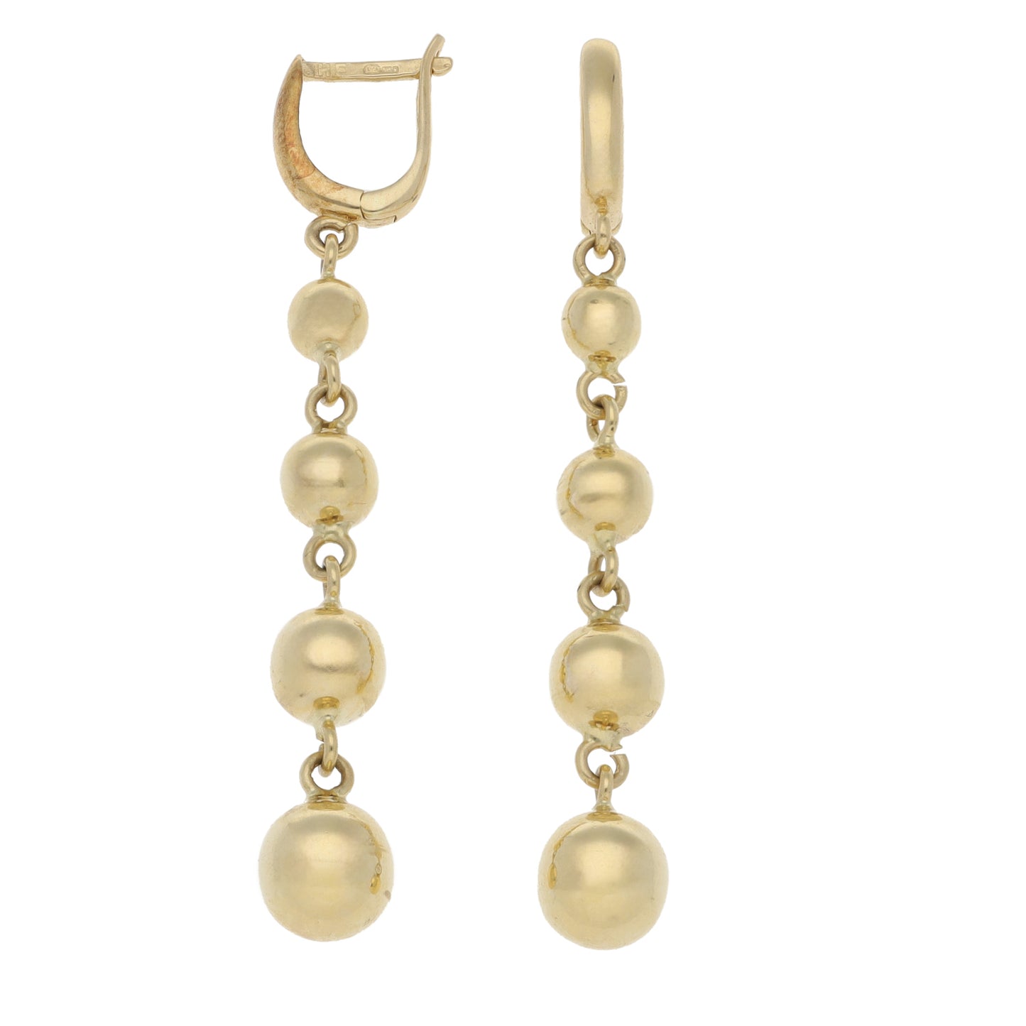14ct Gold Drop Earrings