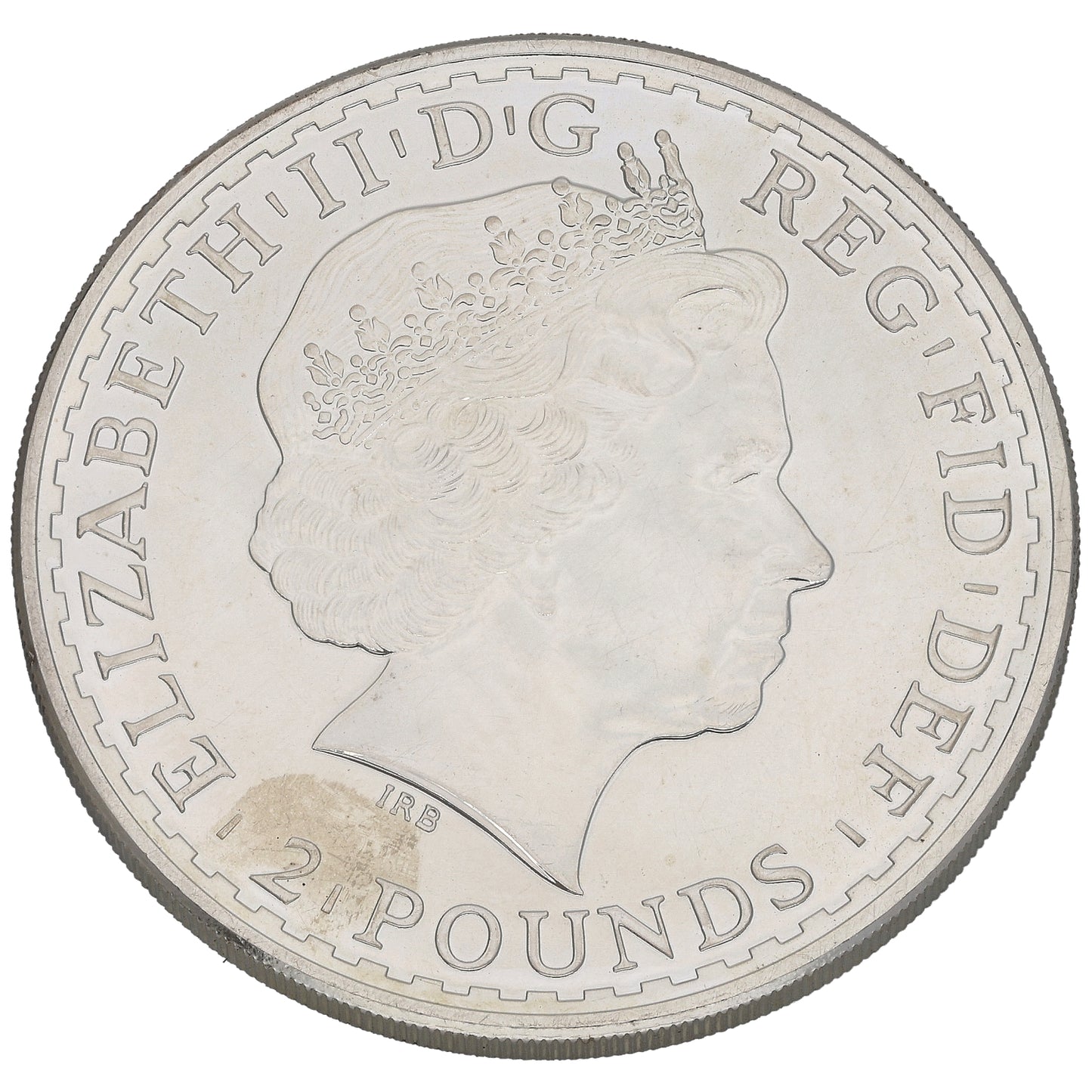Fine Silver Queen Elizabeth II 1 OZ Britannia Coin 2013