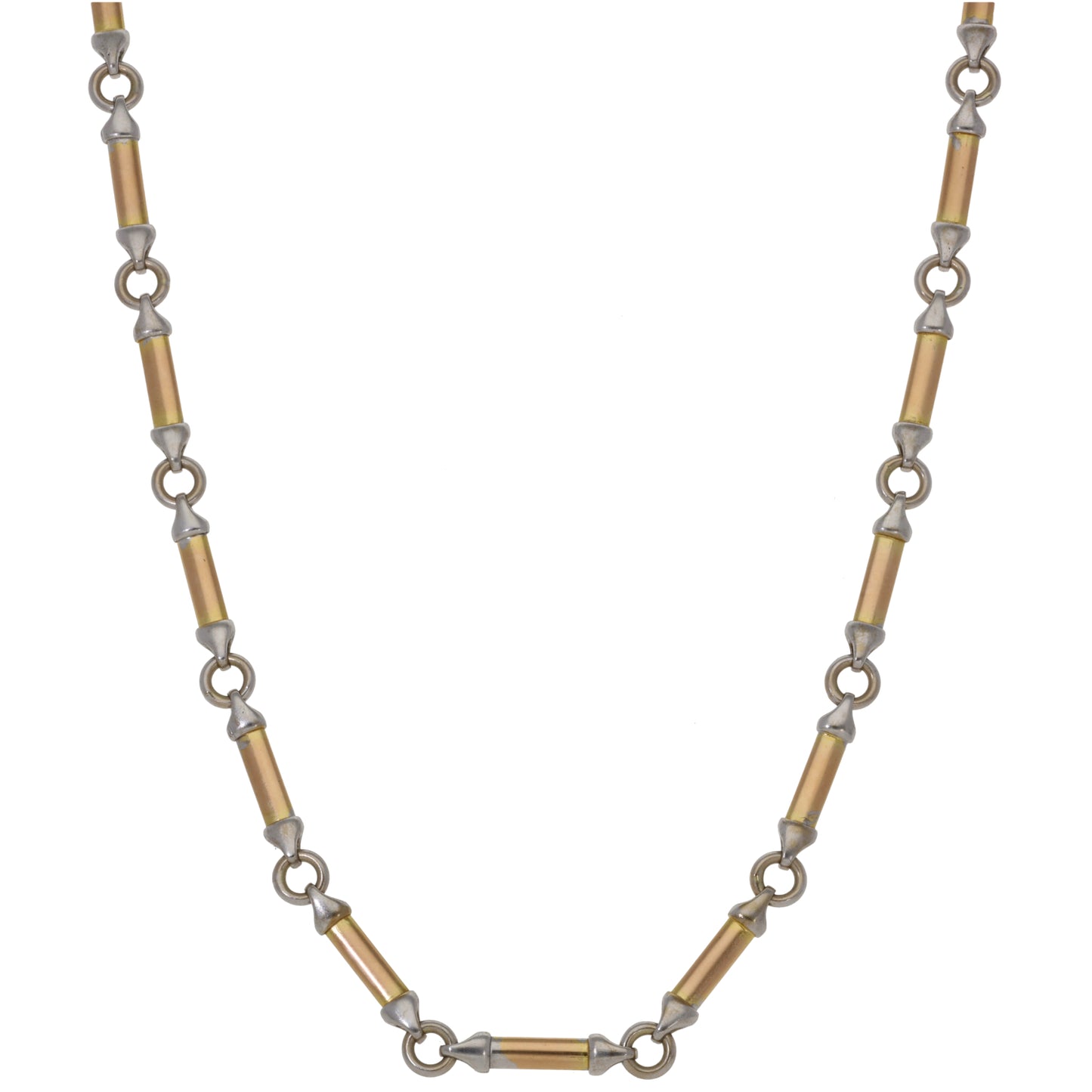 9ct Bi-Colour Gold Other Chain 24"