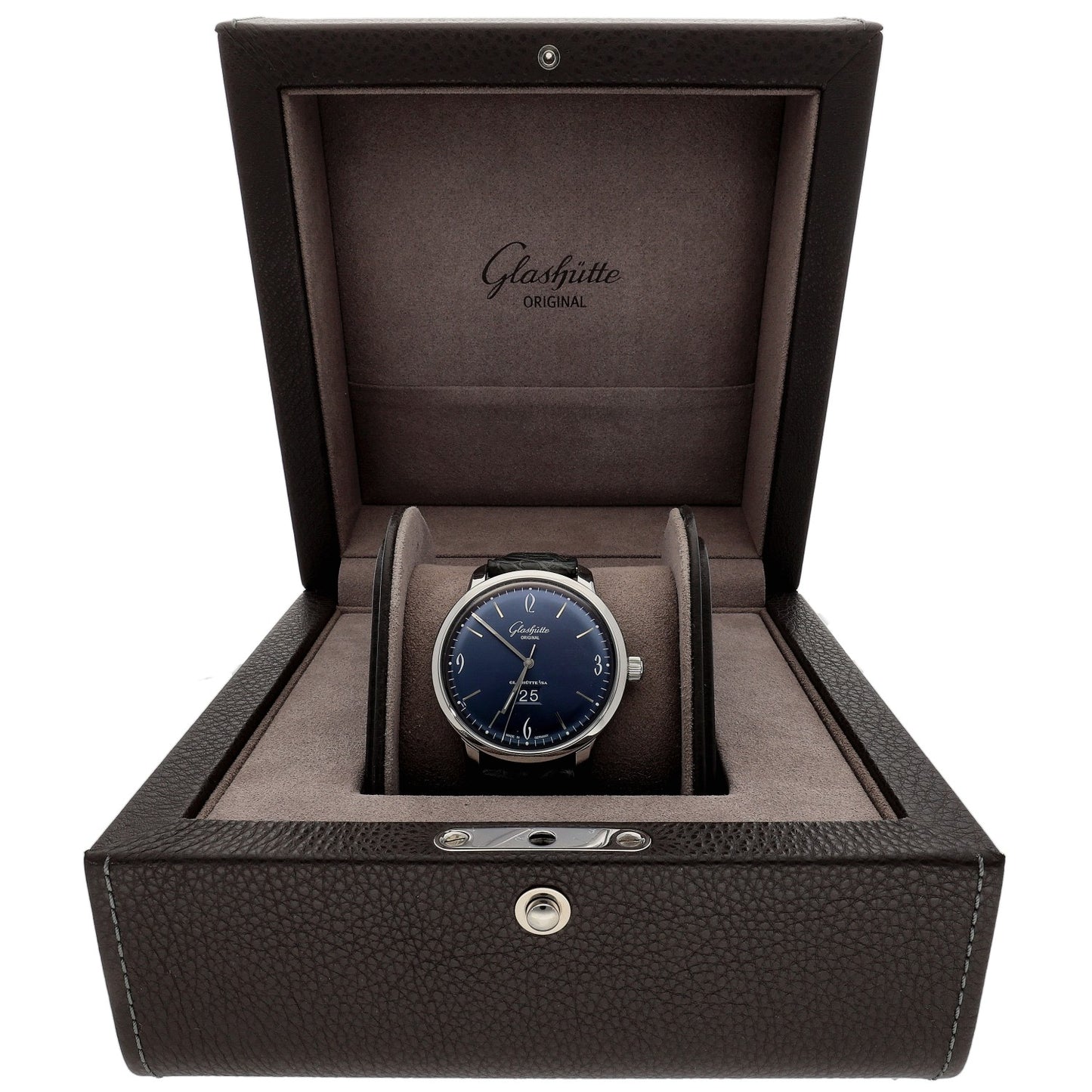 Glashütte Original Sixties Panorama Date 2.39.47.06.02.04 42mm Stainless Steel Watch