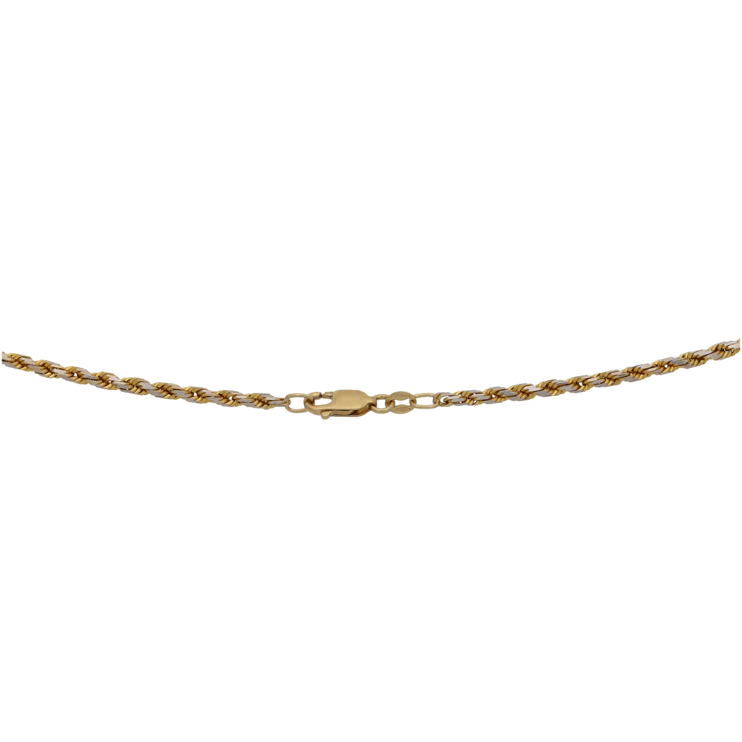 9ct Bicolour Gold Other Chain 18"