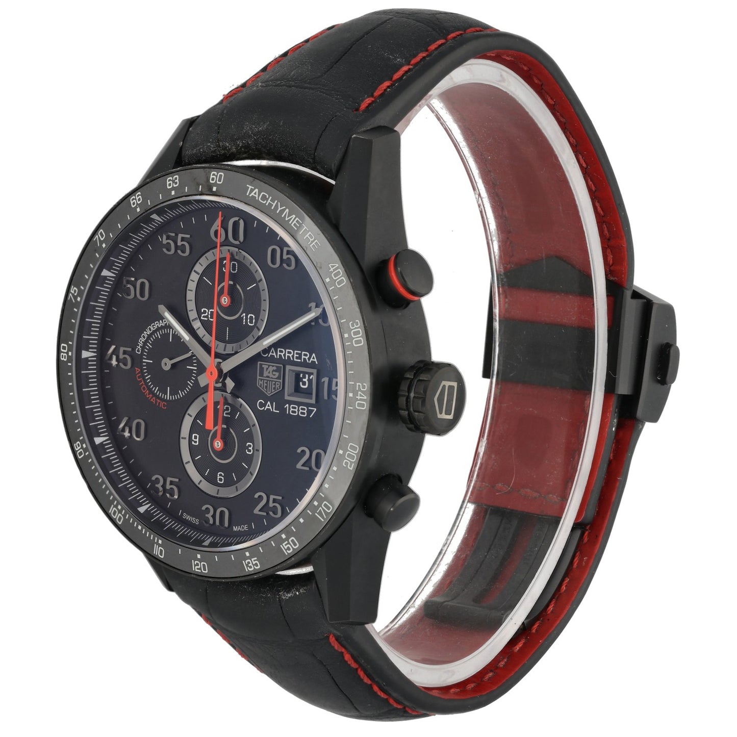 Tag Heuer Carrera CAR2A80 43mm PVD Titanium Watch