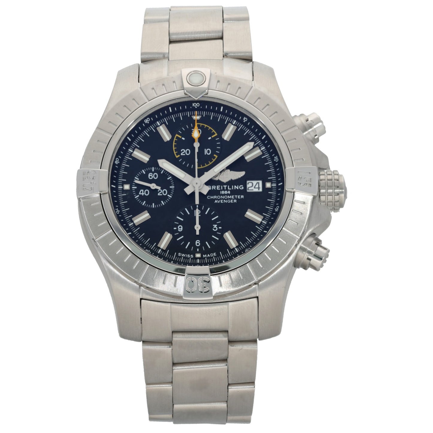 Breitling Avenger Chronograph 45 A13317 45mm Stainless Steel Watch