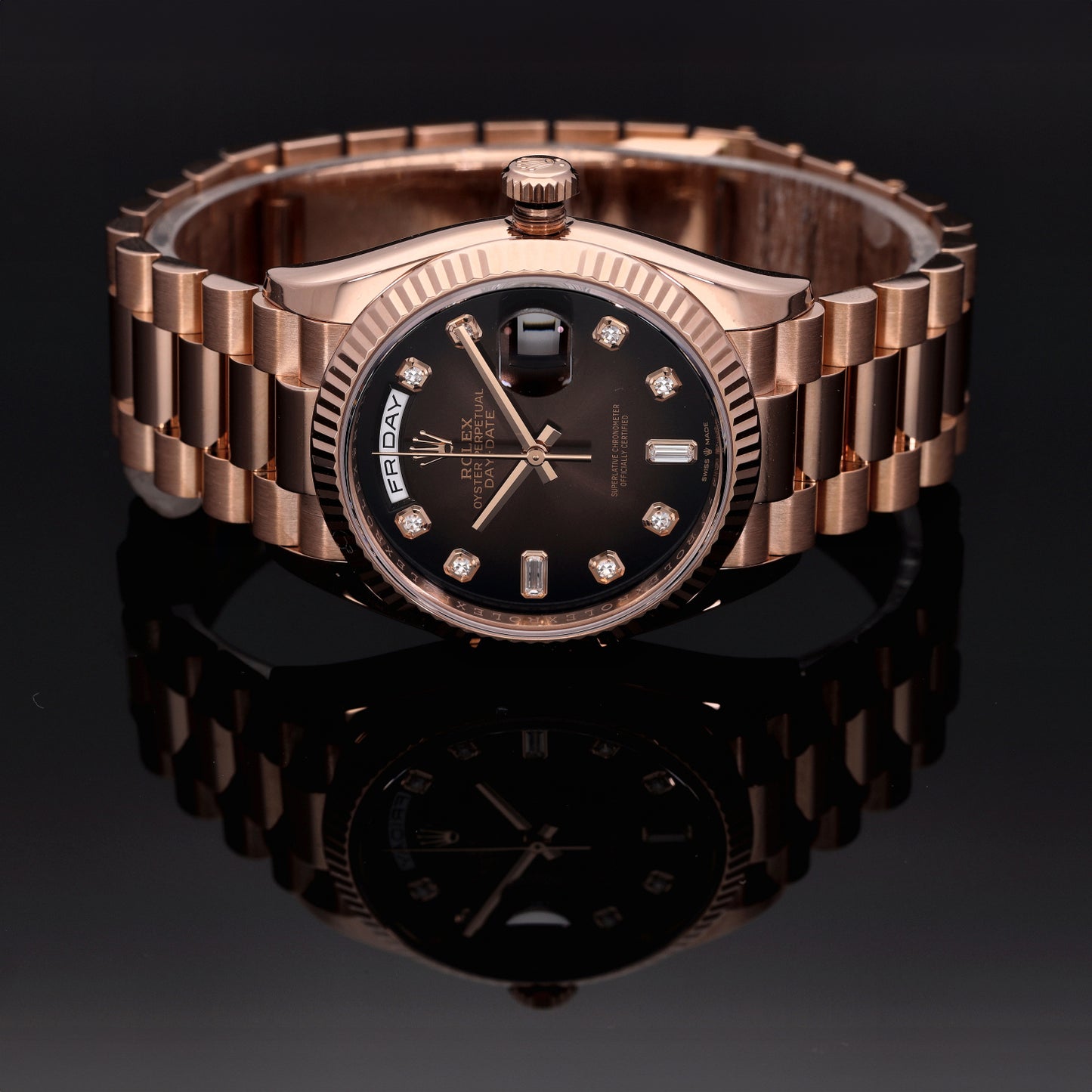 Rolex Day-Date 128235 36mm Gold Watch