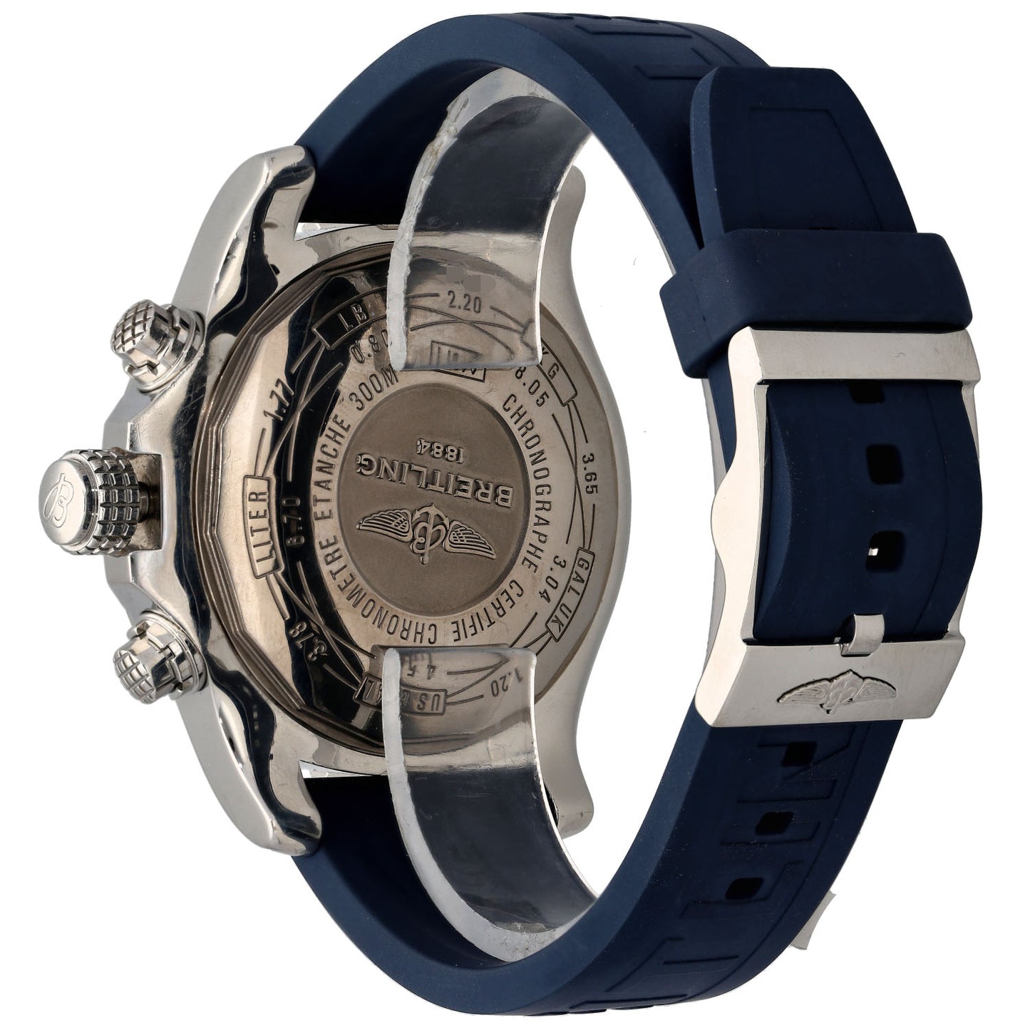 Breitling Super Avenger II A13371 48mm Stainless Steel Watch