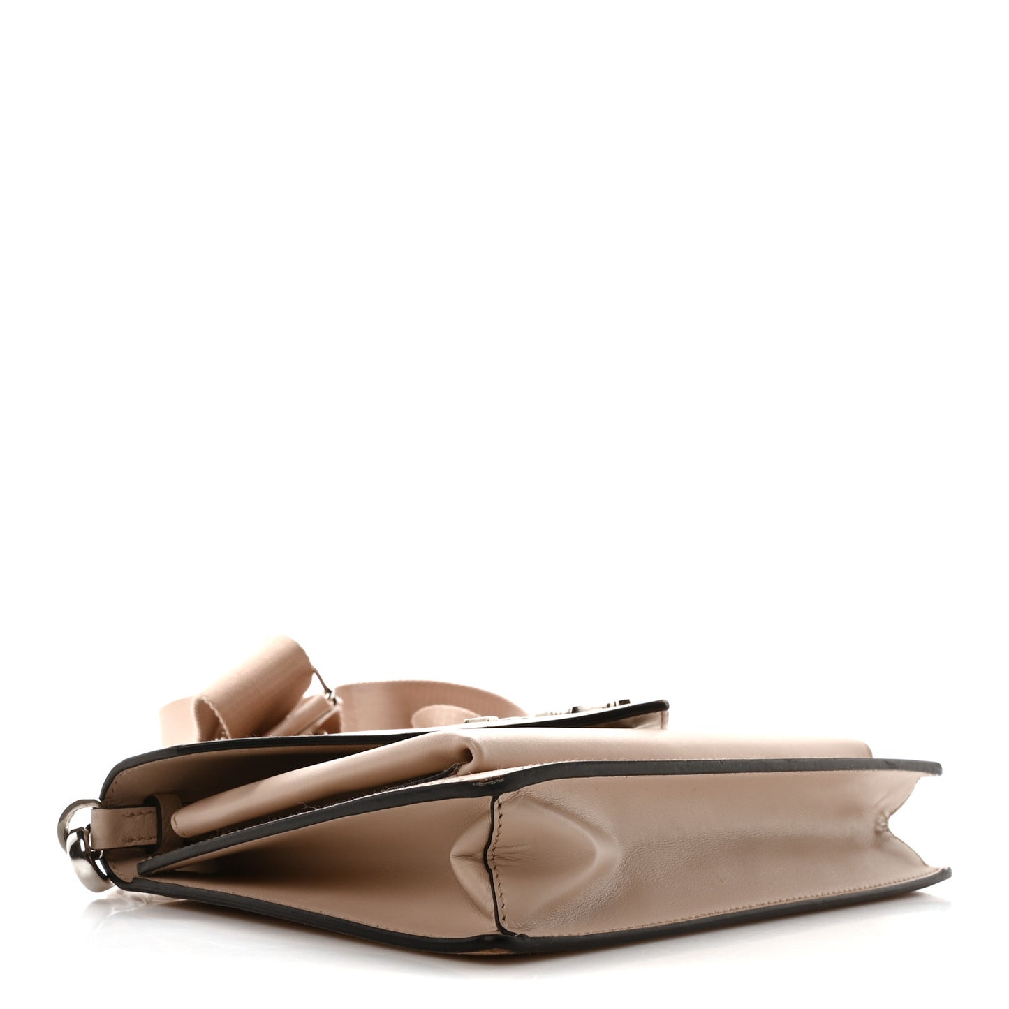 Prada Saffiano City Calfskin Mini Envelope Calfskin Leather Bag - Water Lily