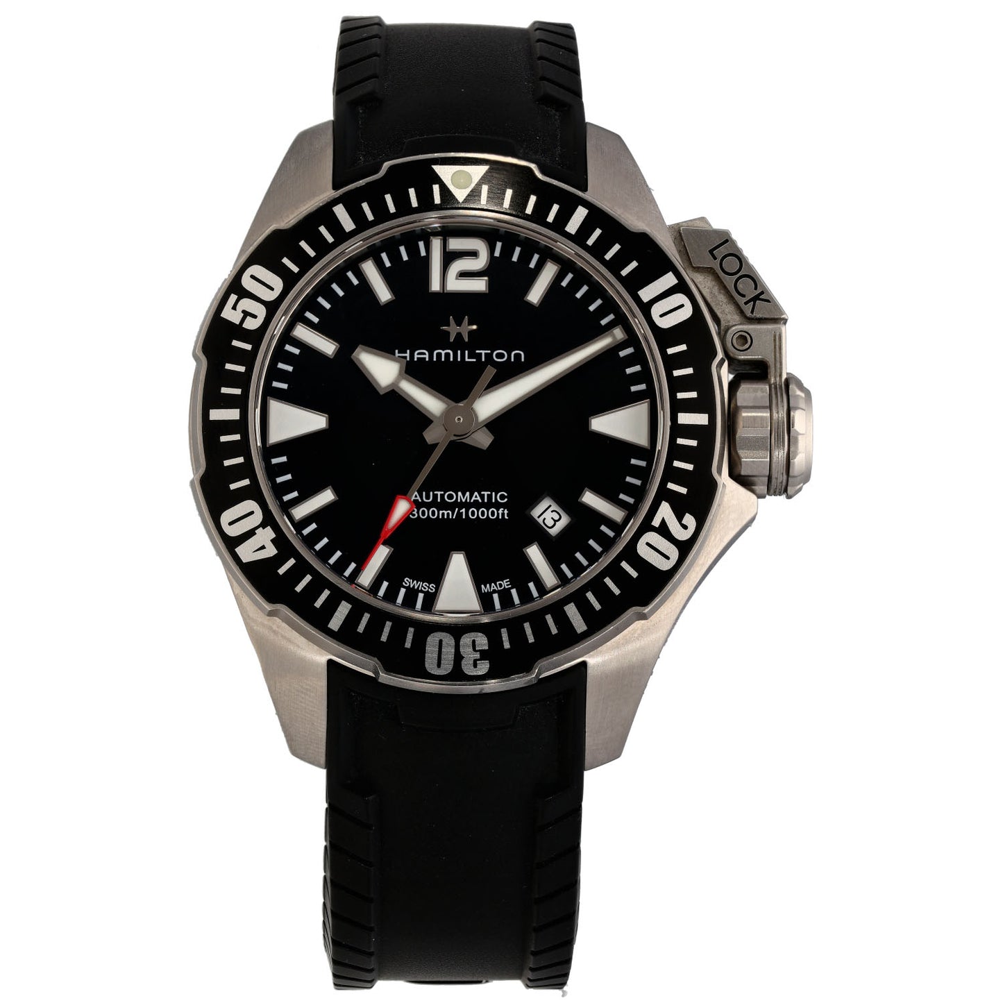 Hamilton Khaki Navy Frogman H776050 42mm Stainless Steel Watch