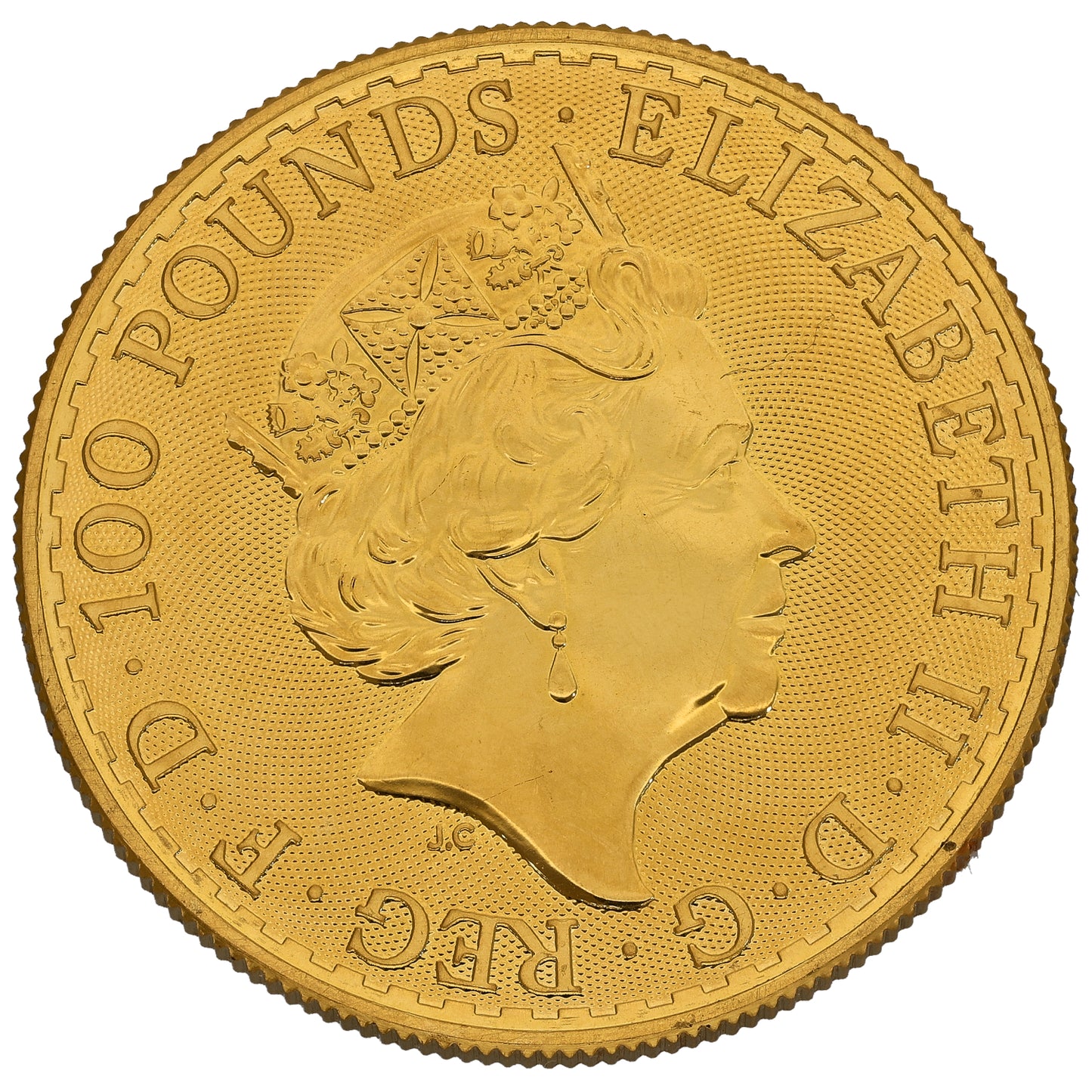 24ct Gold Queen Elizabeth II 1 OZ Britannia Coin 2022