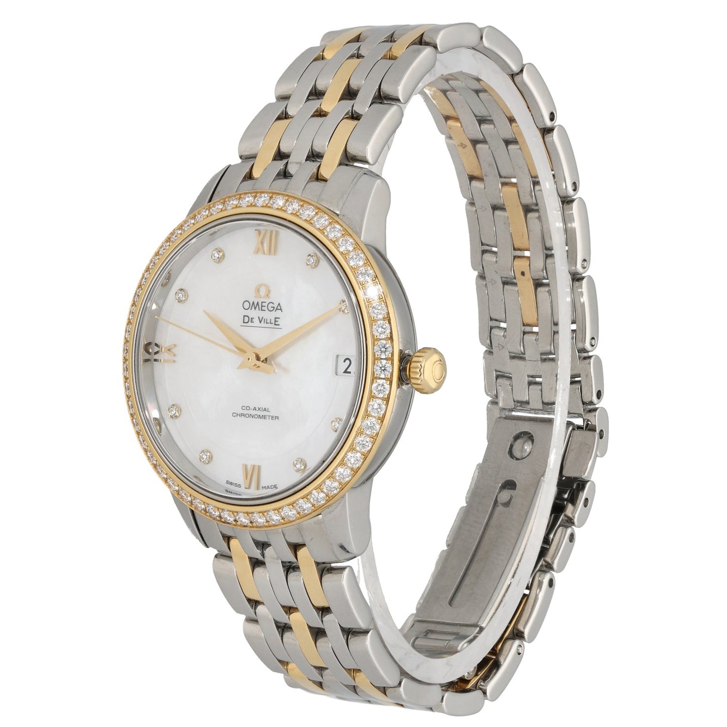 Omega De Ville Prestige 424.25.33.20.55.001 32.7mm Bi-Colour Watch
