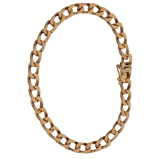 9ct Gold Curb Bracelet