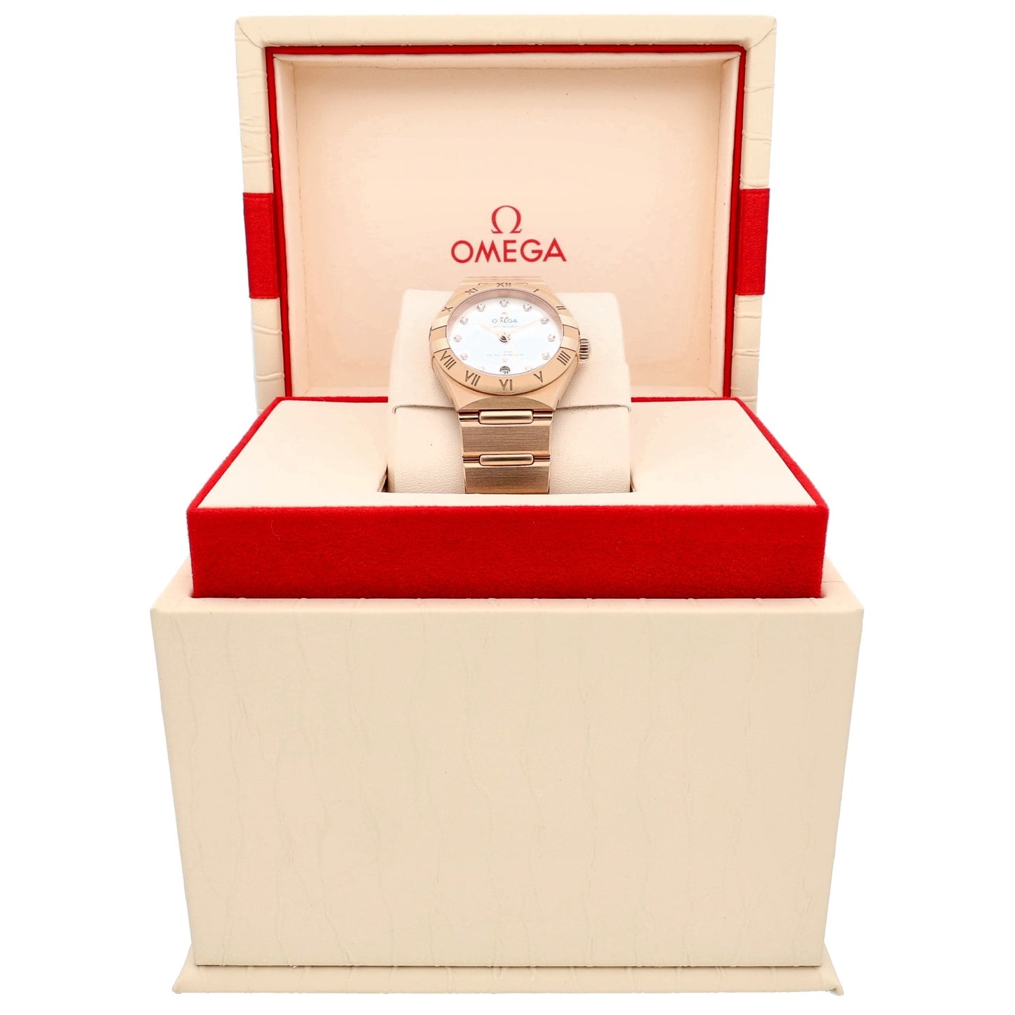 Omega Constellation 131.50.29.20.55.001 29mm Gold Watch