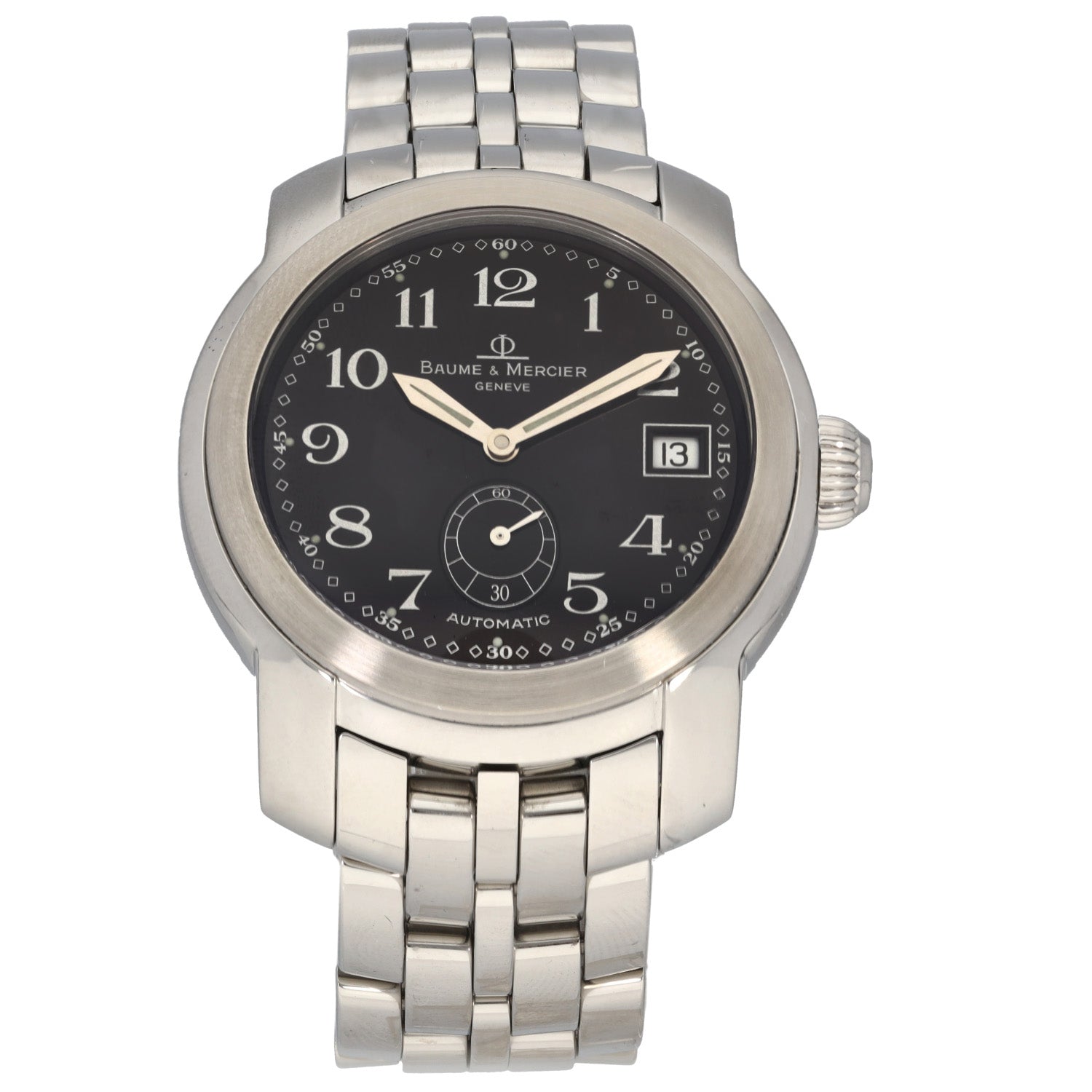 Baume Et Mercier Capeland MV045221 39mm Stainless Steel Watch